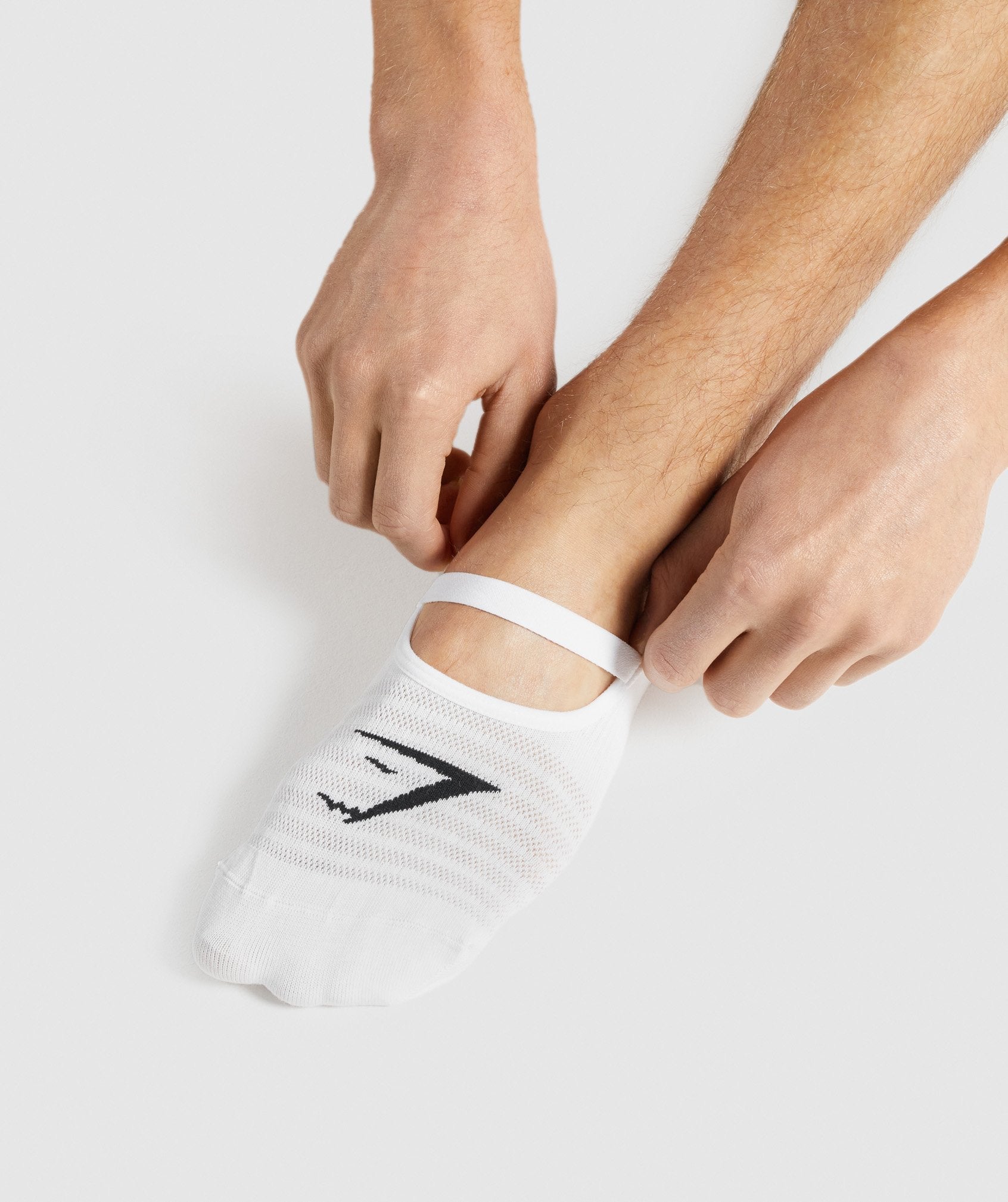 Gymshark Studio Socks - White