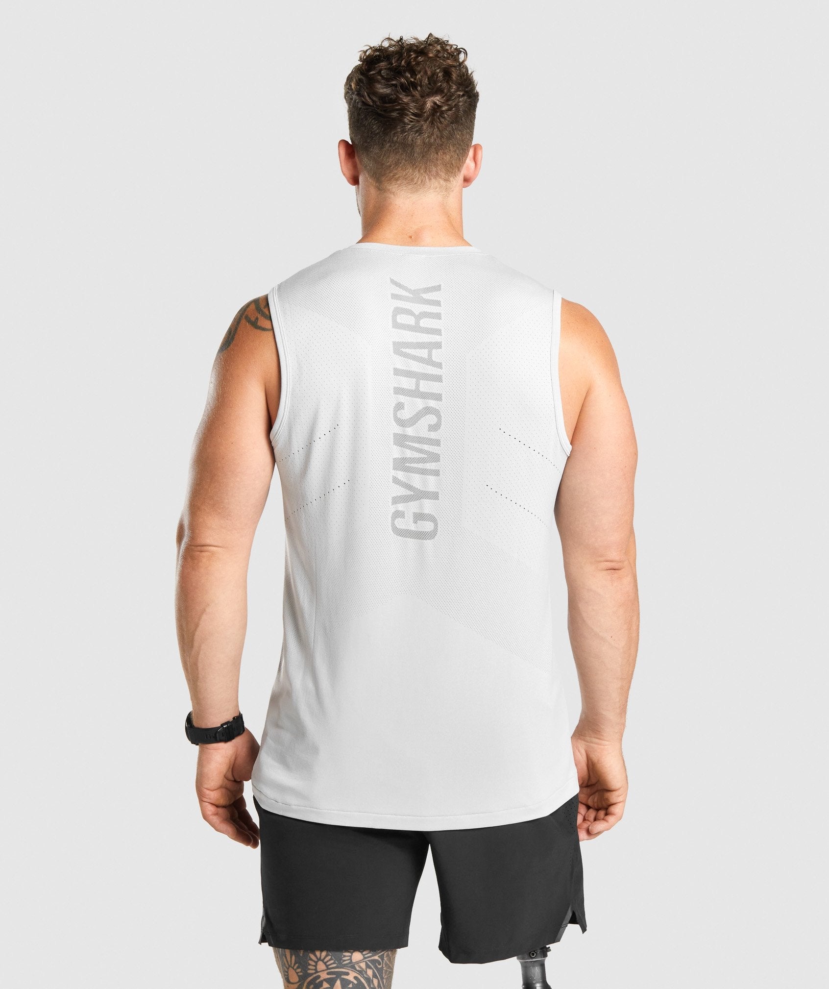 Gymshark Apex Tank - Light Grey