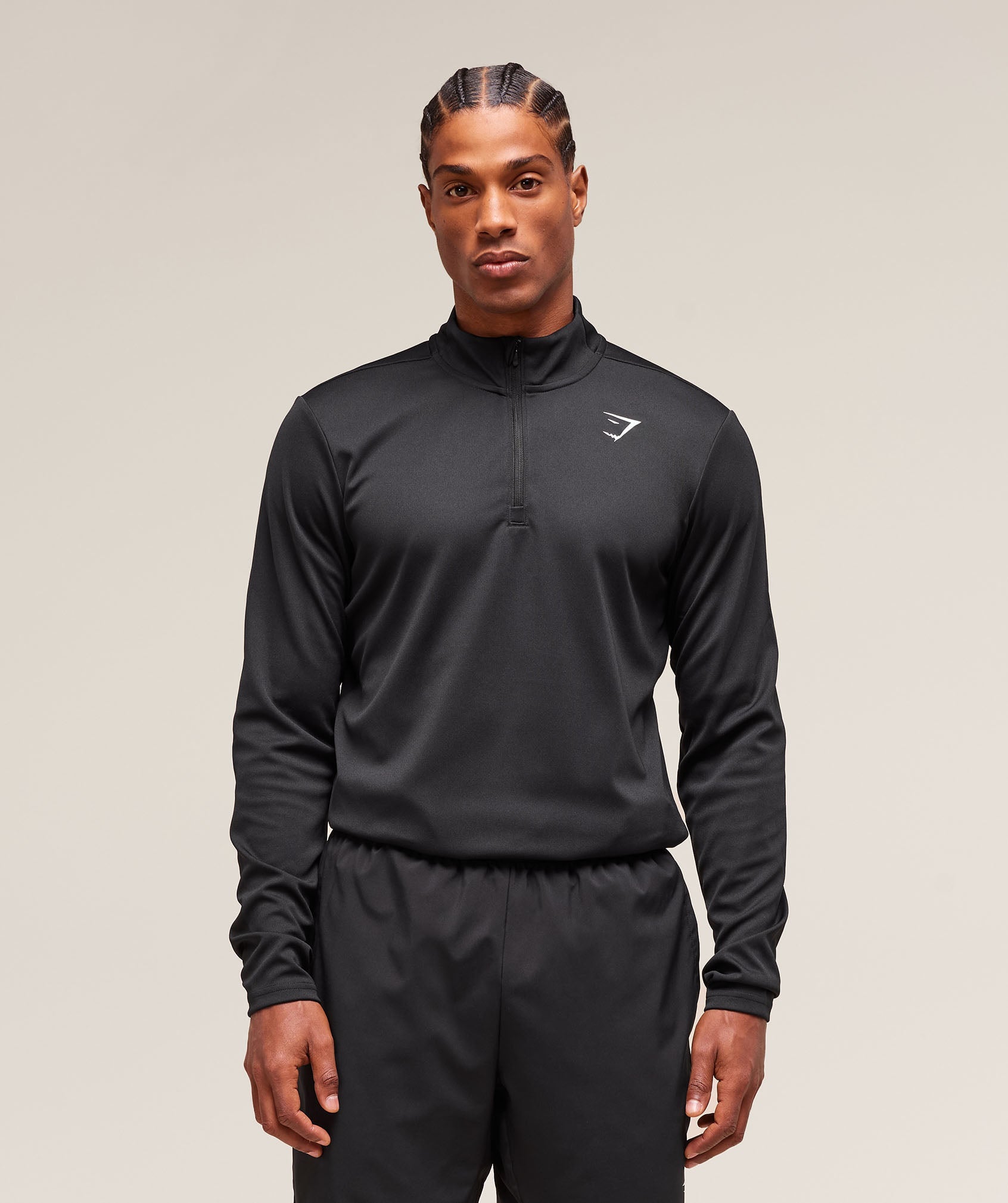 Gymshark Arrival 1/4 Zip - Black