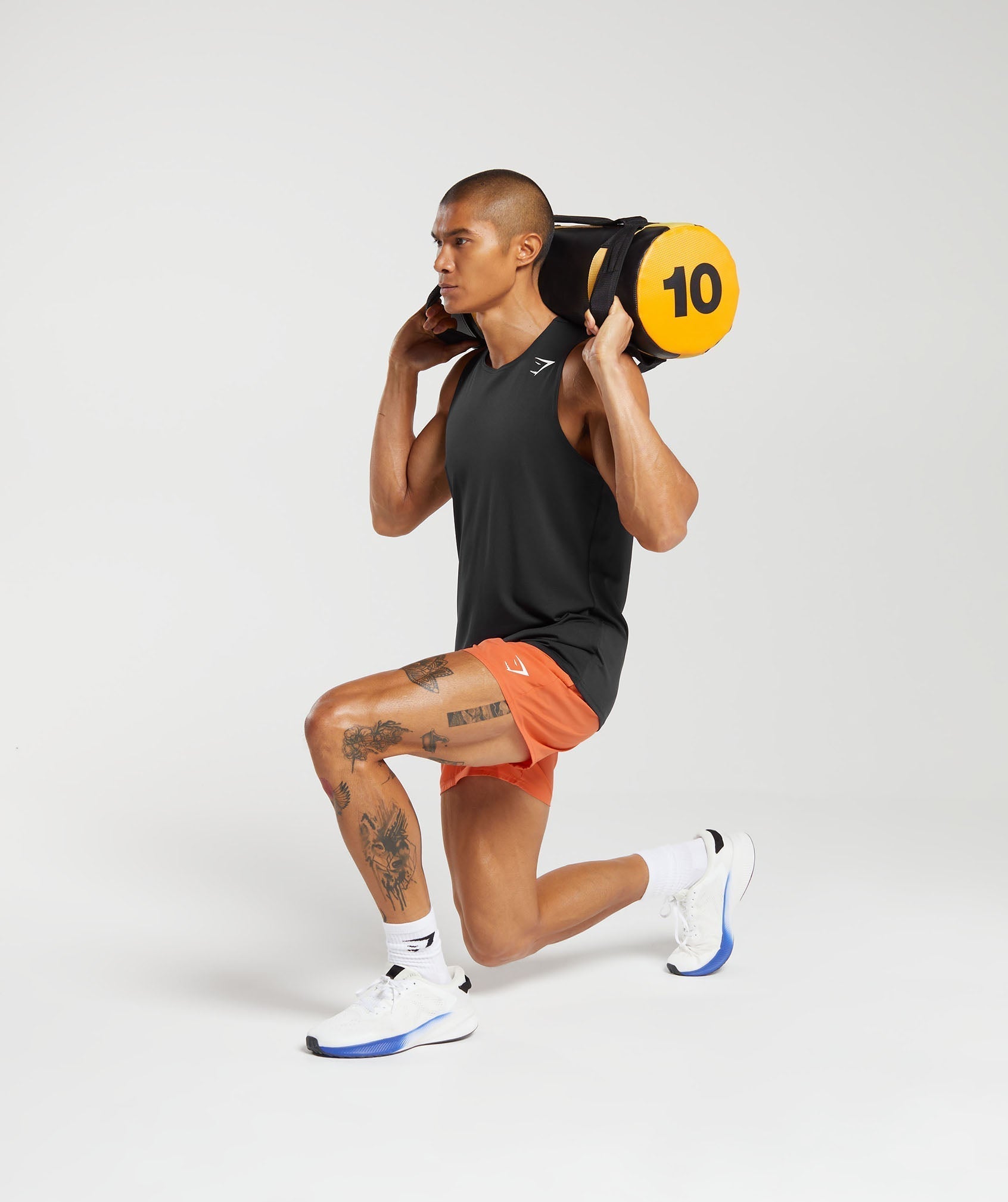 Gymshark Arrival 5" Shorts - Ignite Orange