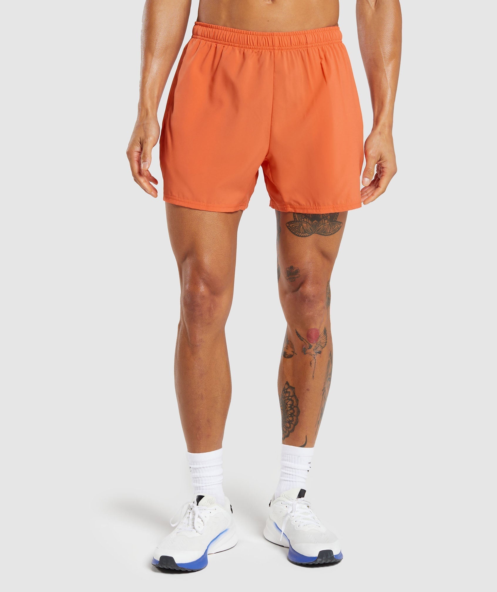 Gymshark Arrival 5" Shorts - Ignite Orange