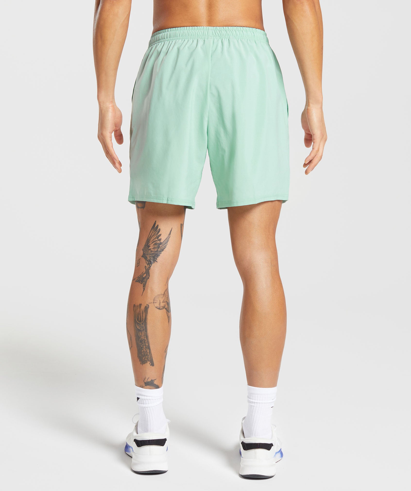 Gymshark Arrival 7" Shorts - Lido Green
