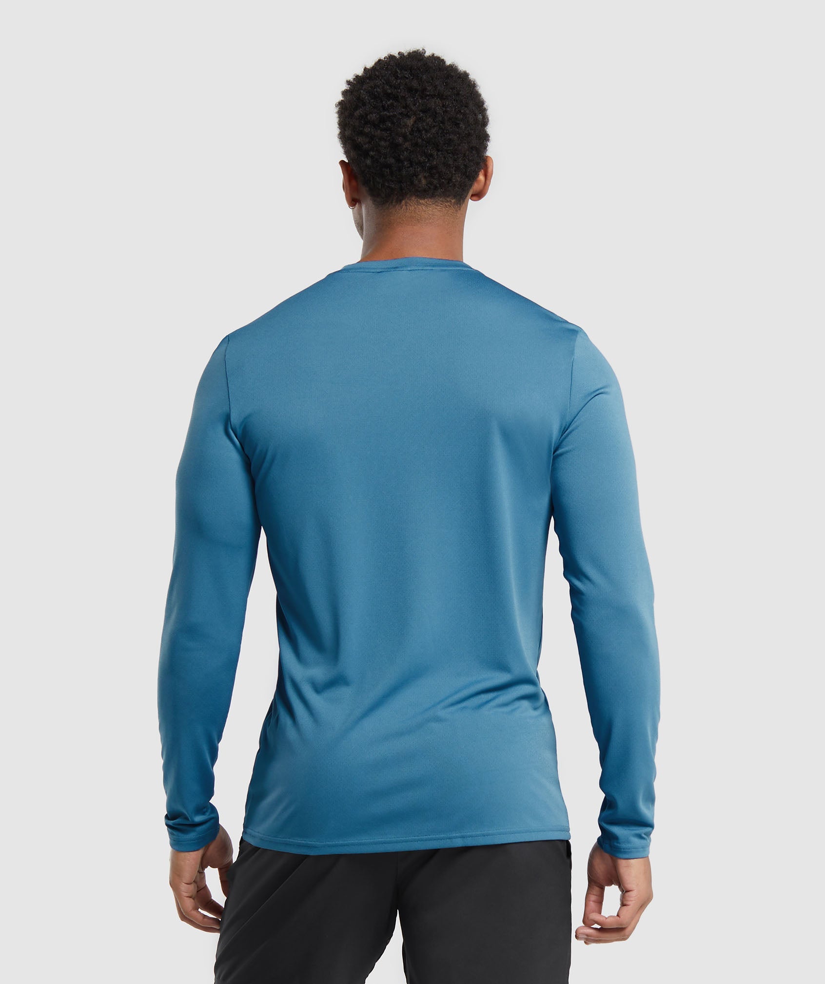 Gymshark Arrival Long Sleeve T-Shirt - Utility Blue