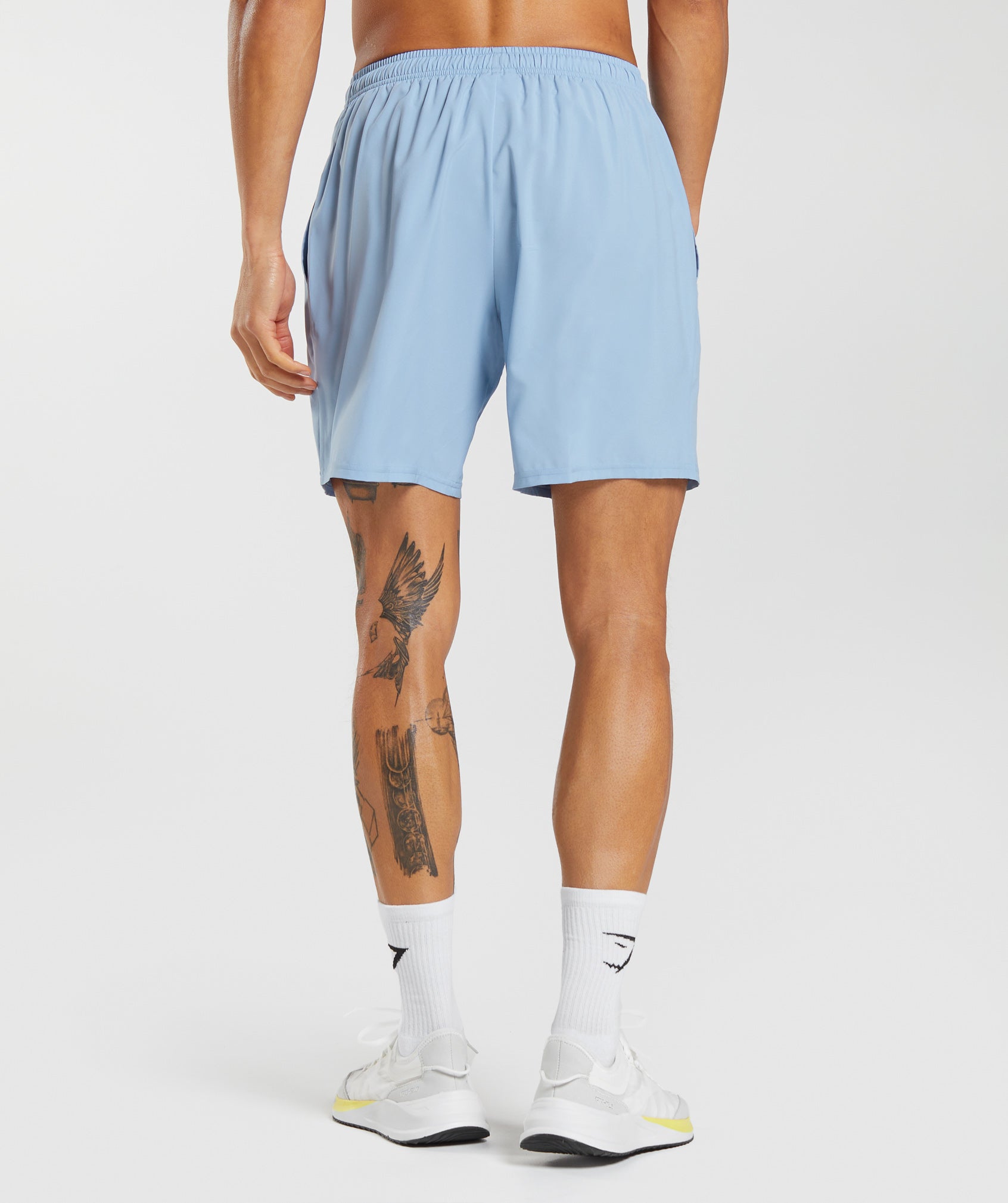 Gymshark Arrival 7" Shorts - Ozone Blue