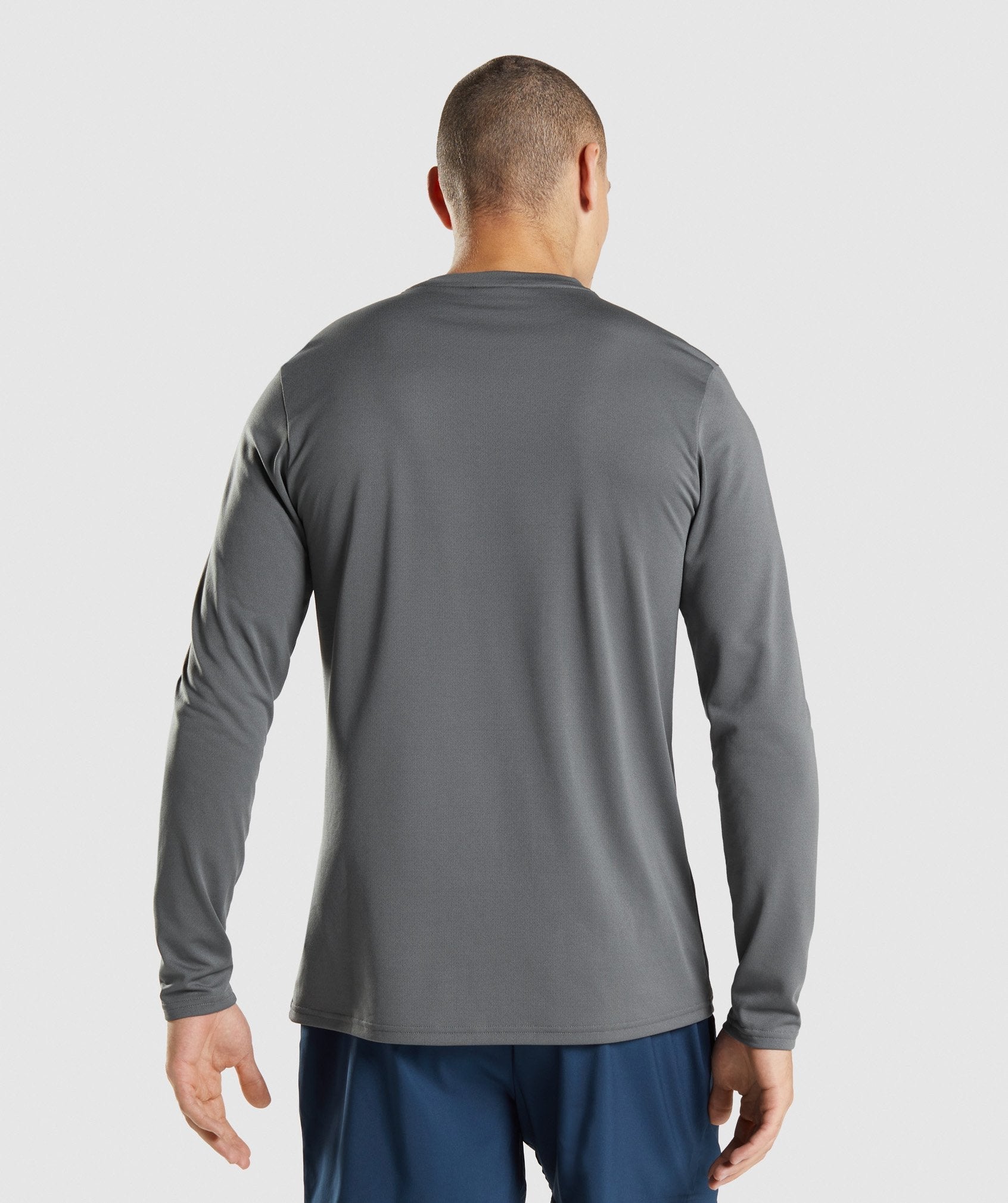 Gymshark Arrival Long Sleeve T-Shirt - Charcoal
