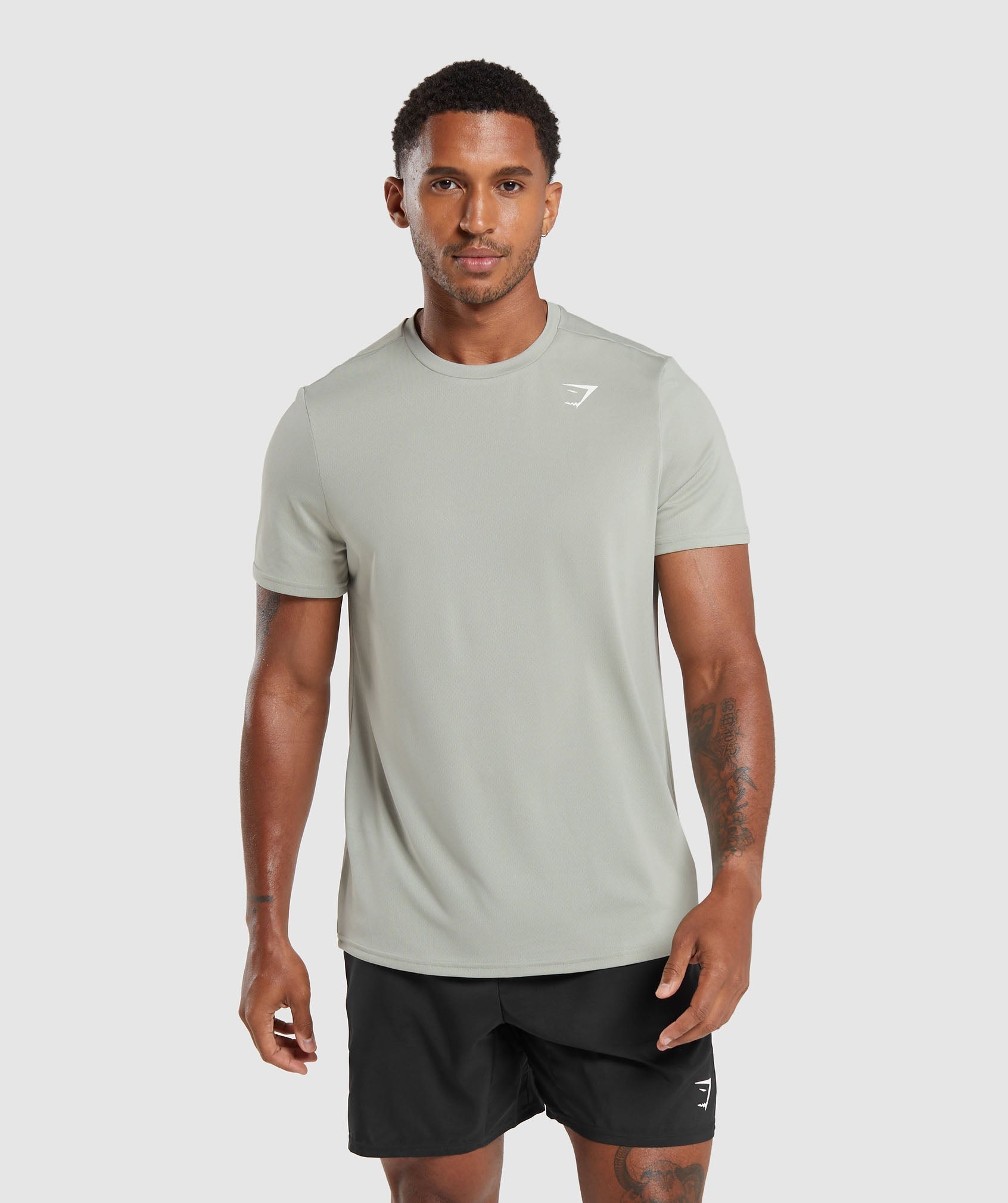 Gymshark Arrival T-Shirt - Stone Grey