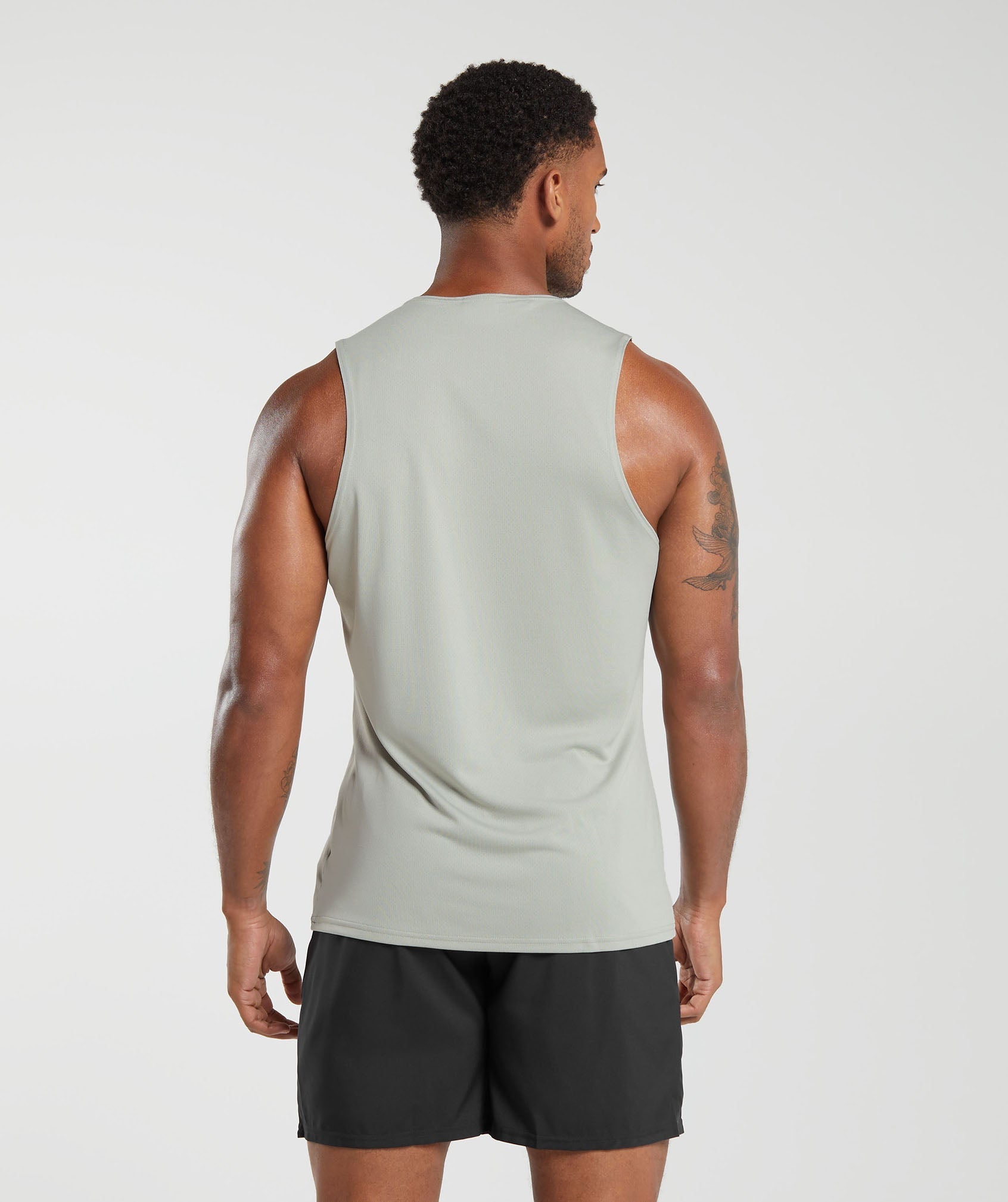 Gymshark Arrival Tank - Stone Grey