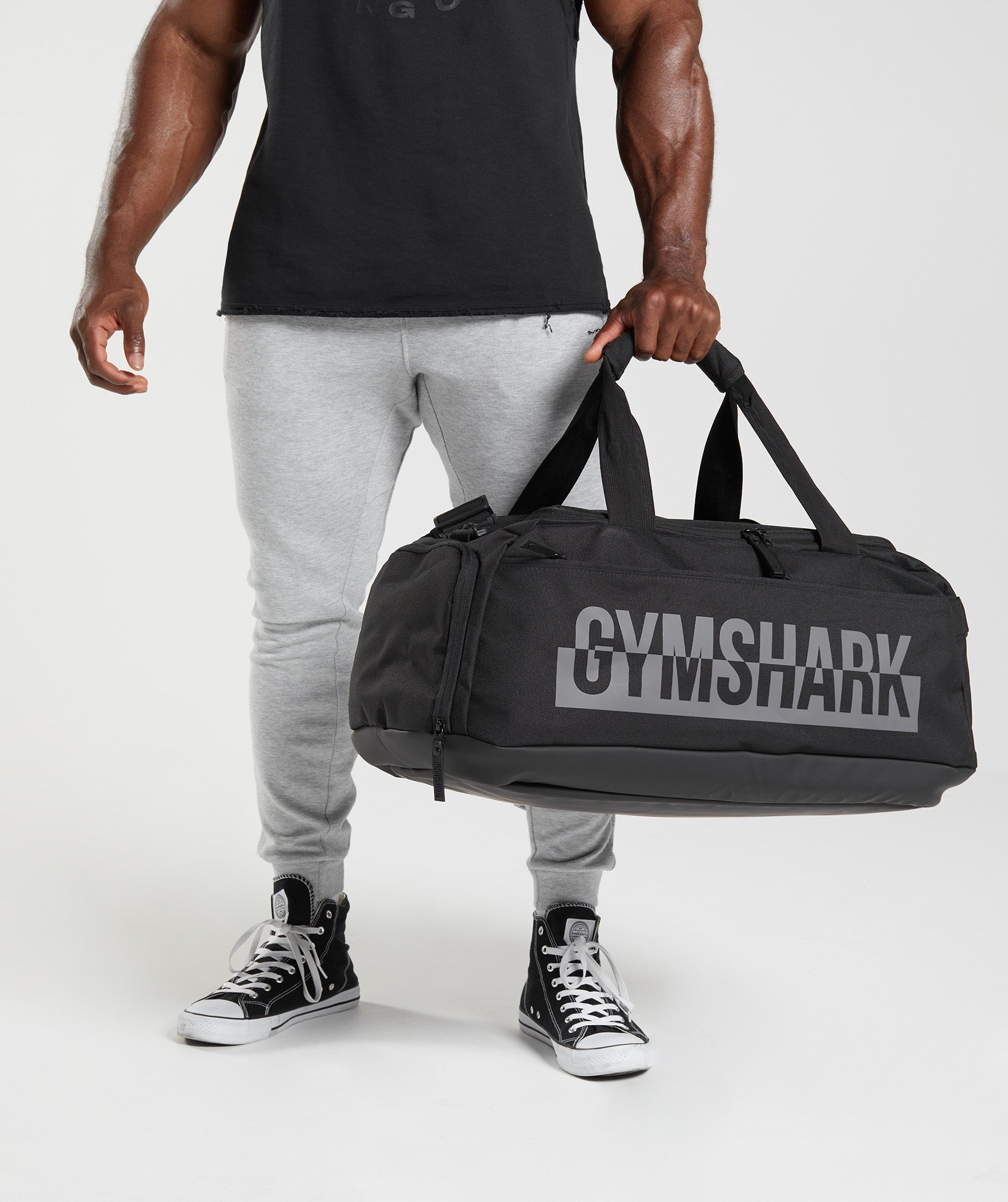 Gymshark Bold Holdall - Black