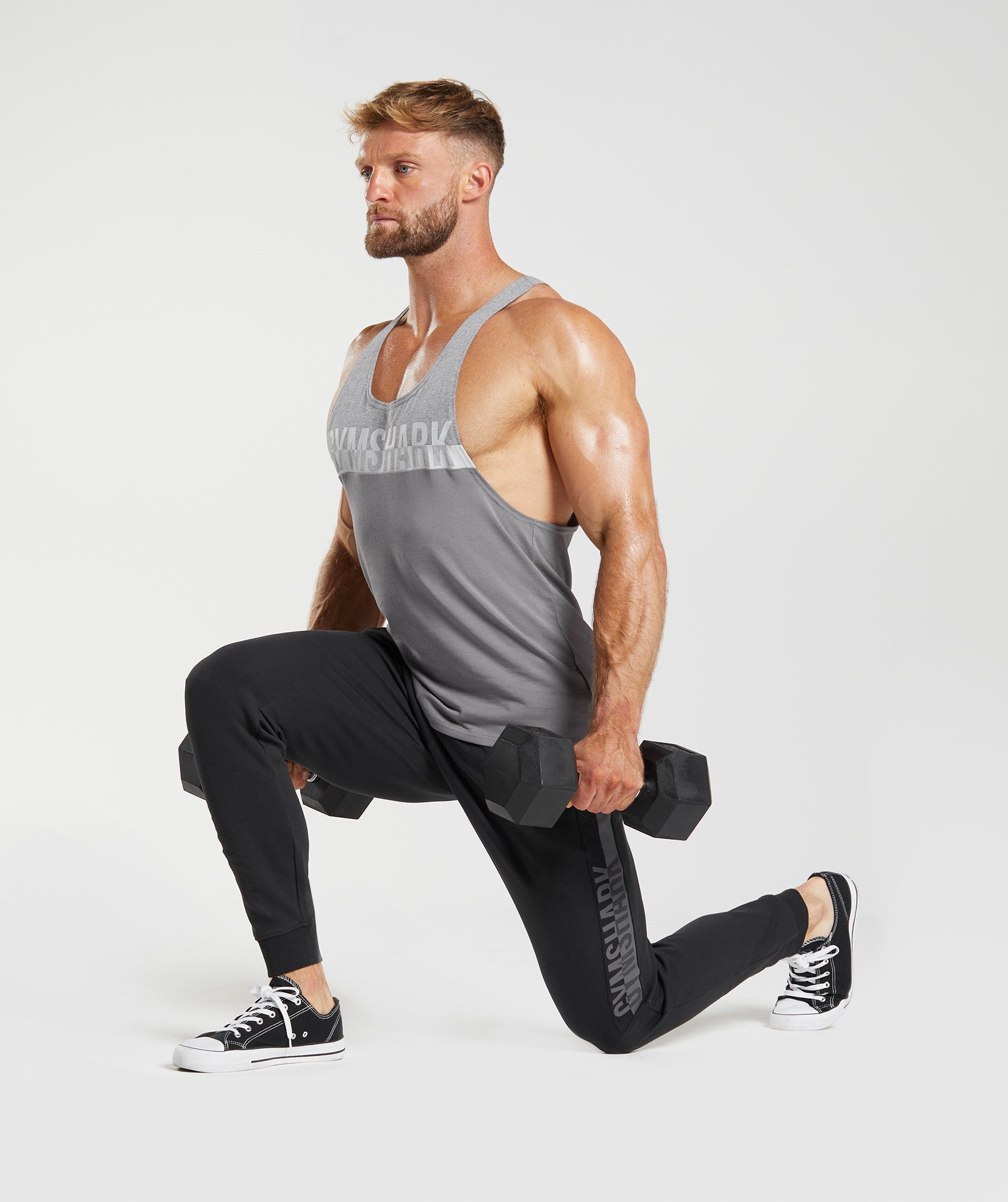 Gymshark Bold React Joggers - Black