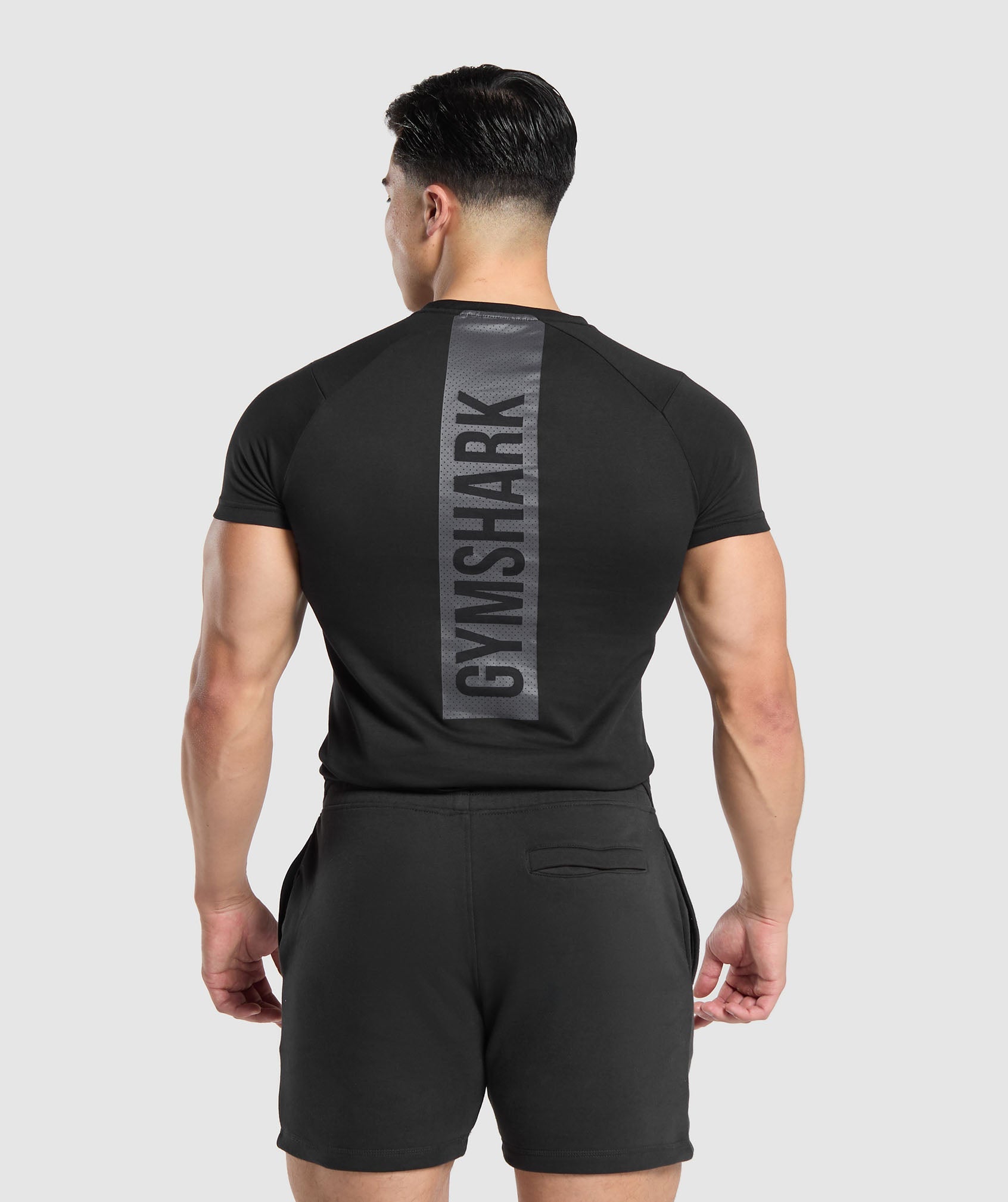 Gymshark Bold T-Shirt - Black/Onyx Grey