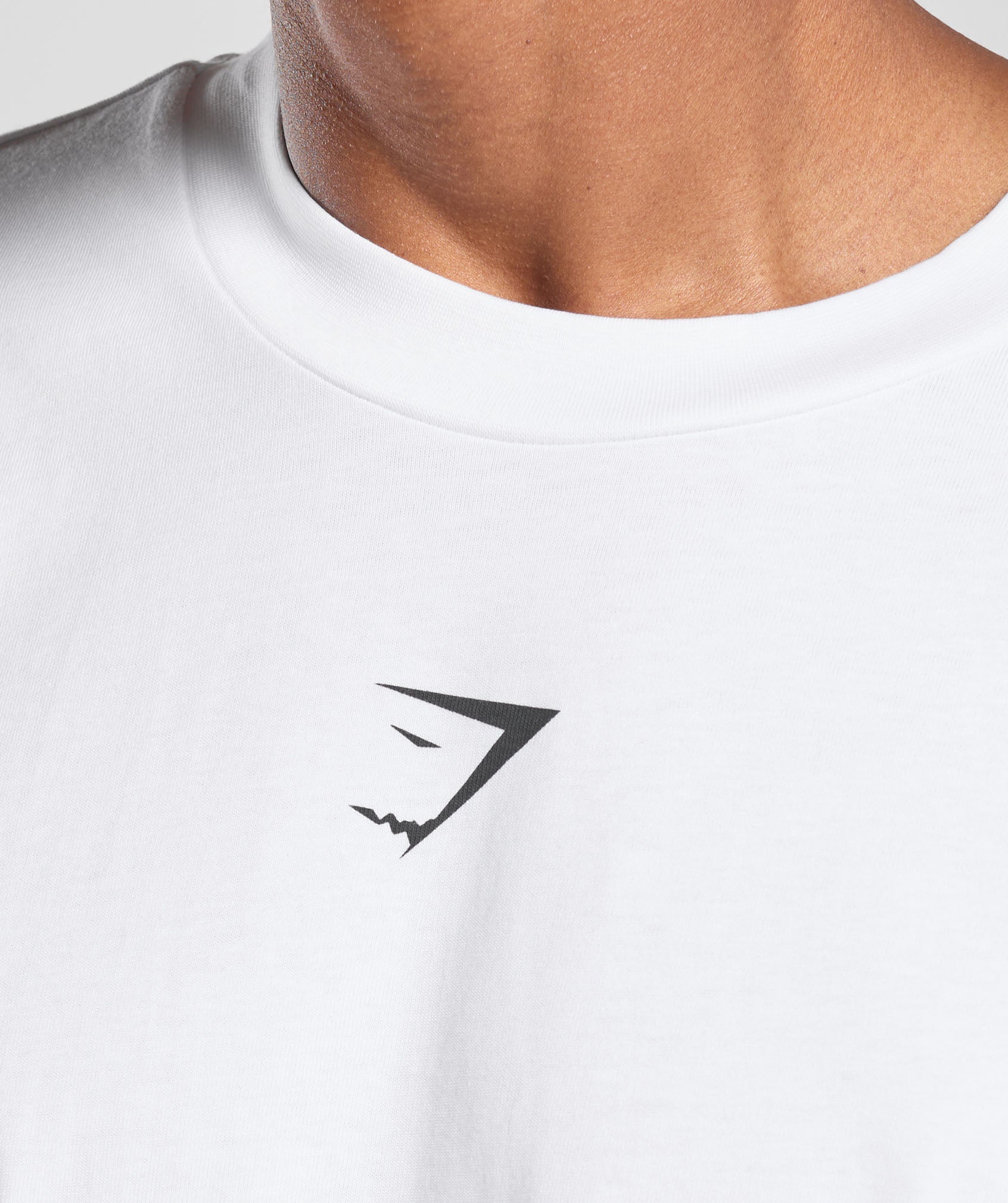 Gymshark British Lifting Goods Graphic T-Shirt - White