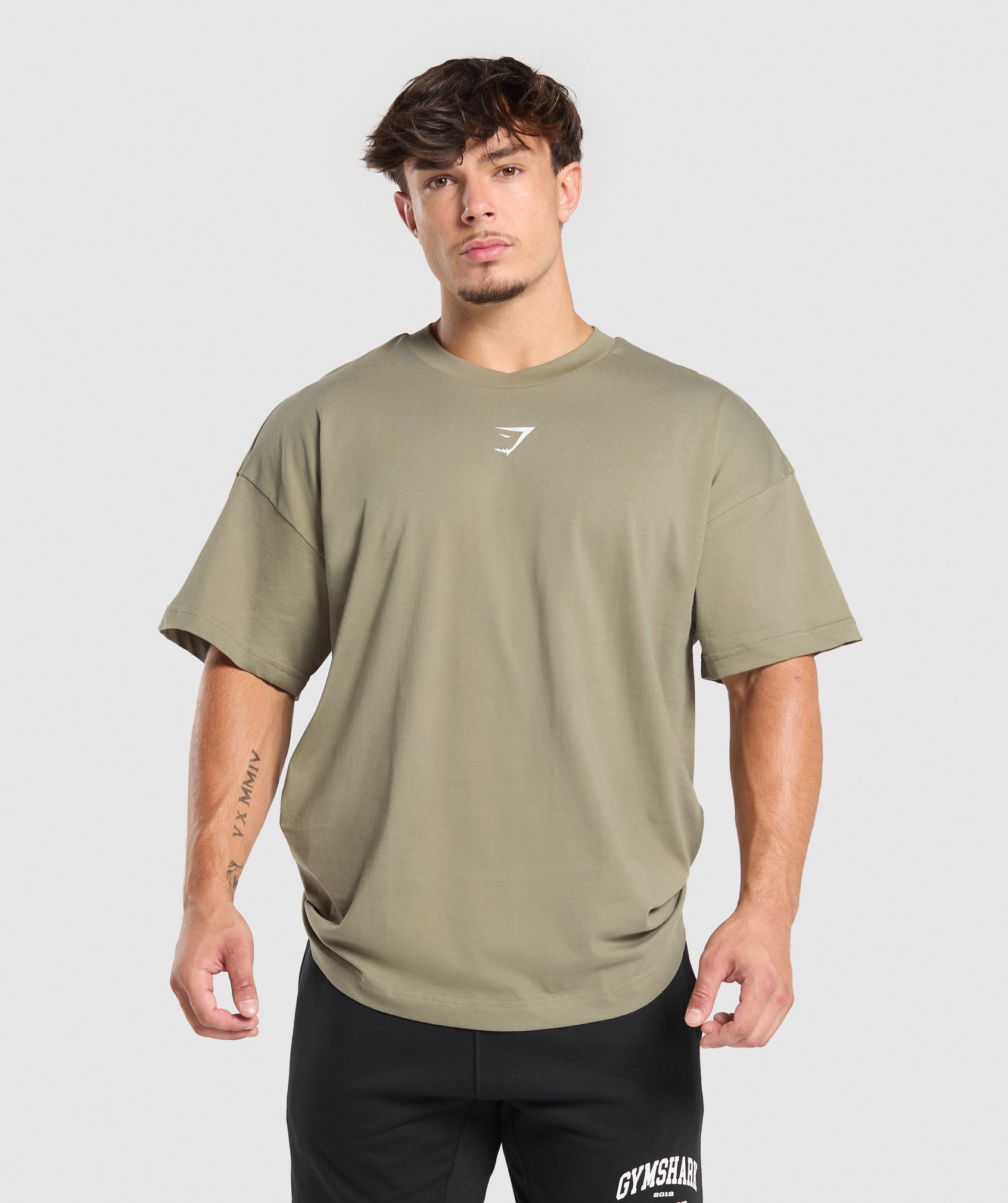 Gymshark Build Your Legacy Graphic T-Shirt - Utility Green