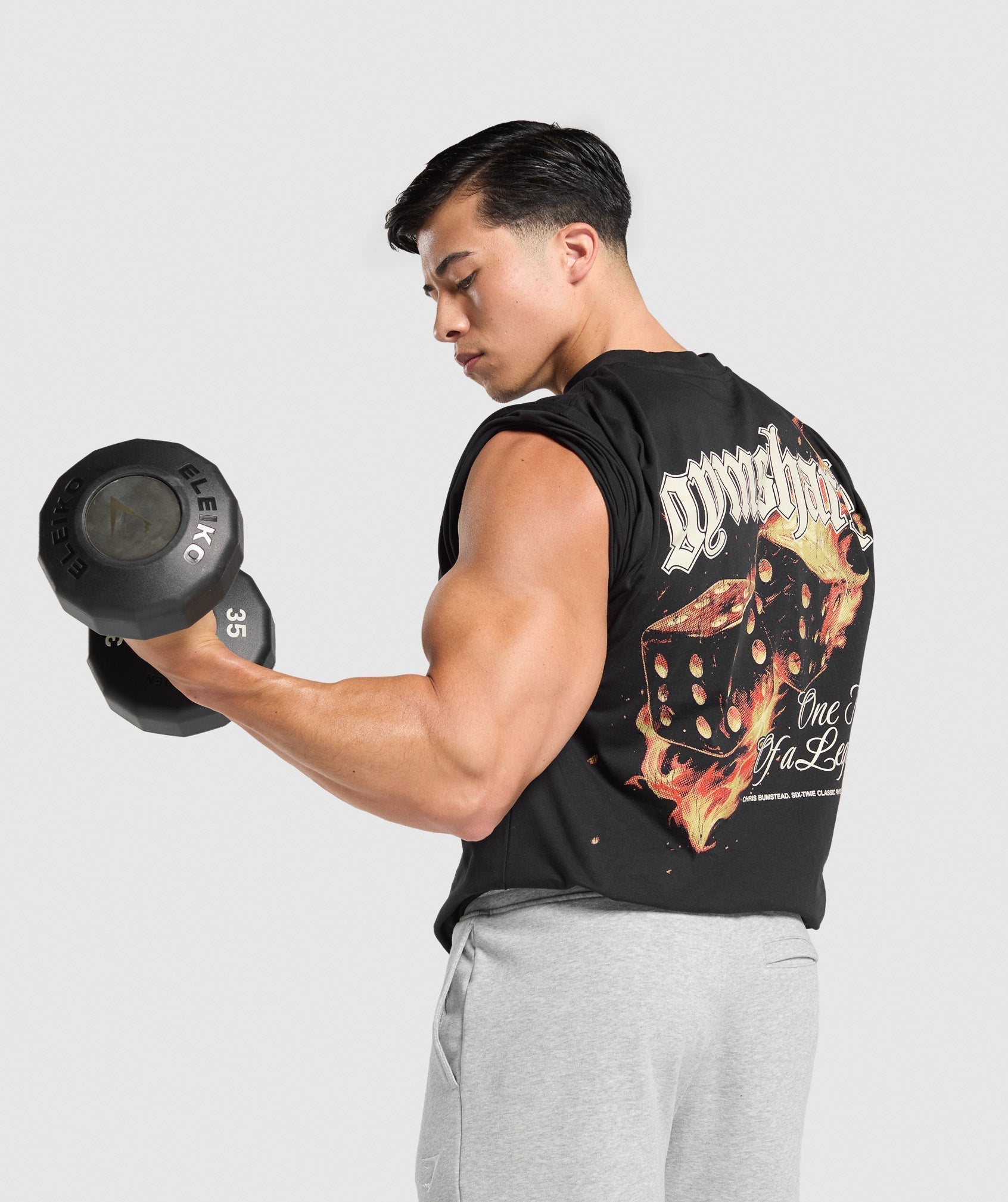 Gymshark Gymthark CBUM Champion T-Shirt - Black