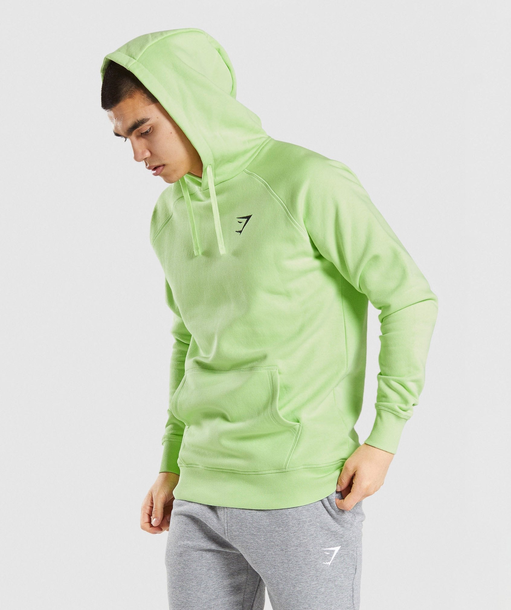 Gymshark Crest Hoodie - Green