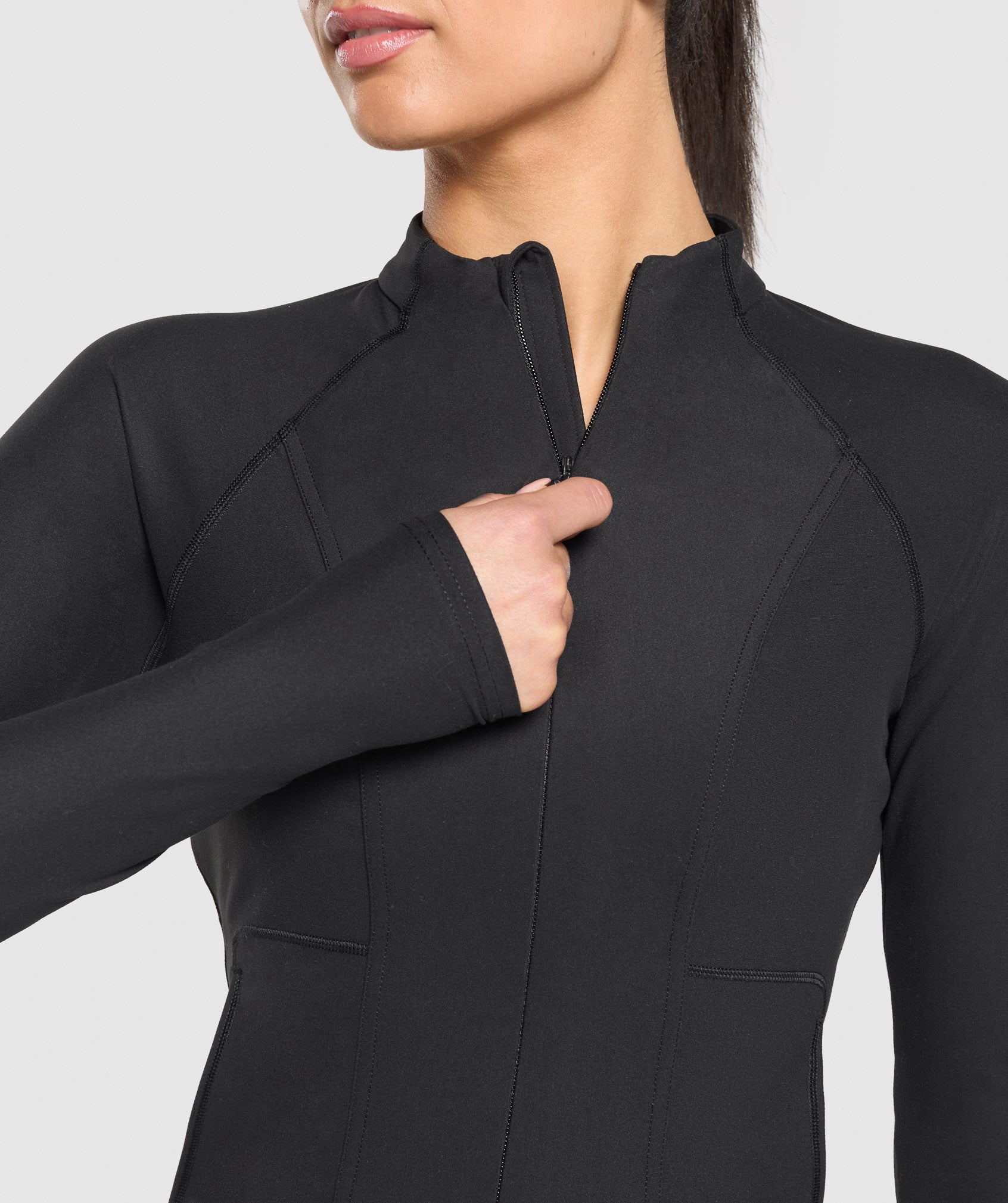 Gymshark Conditioning Full Zip Jacket - Black