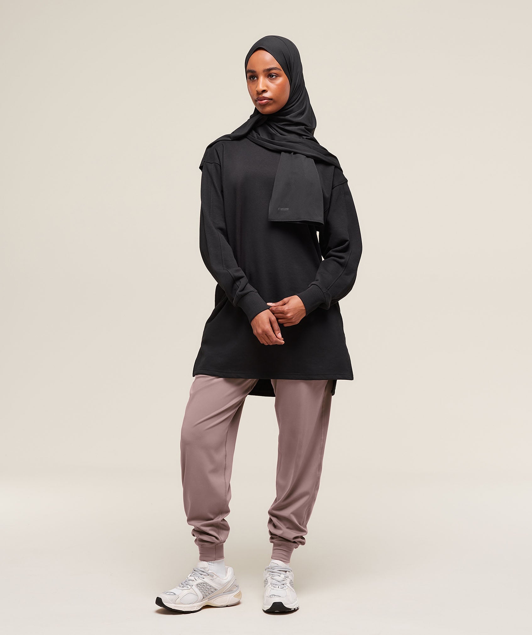 Gymshark Covered Pullover - Black