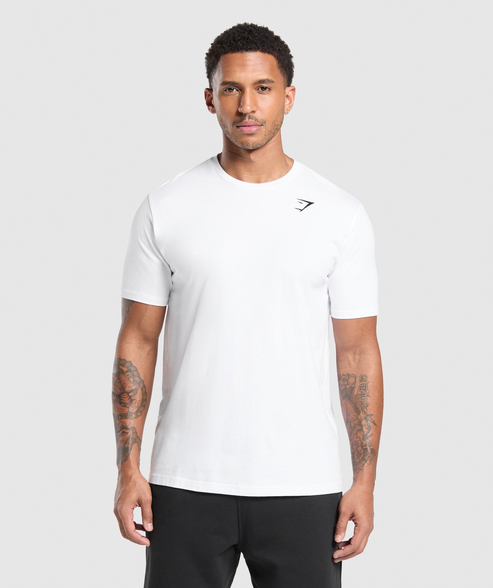 Gymshark Crest T-Shirt - White
