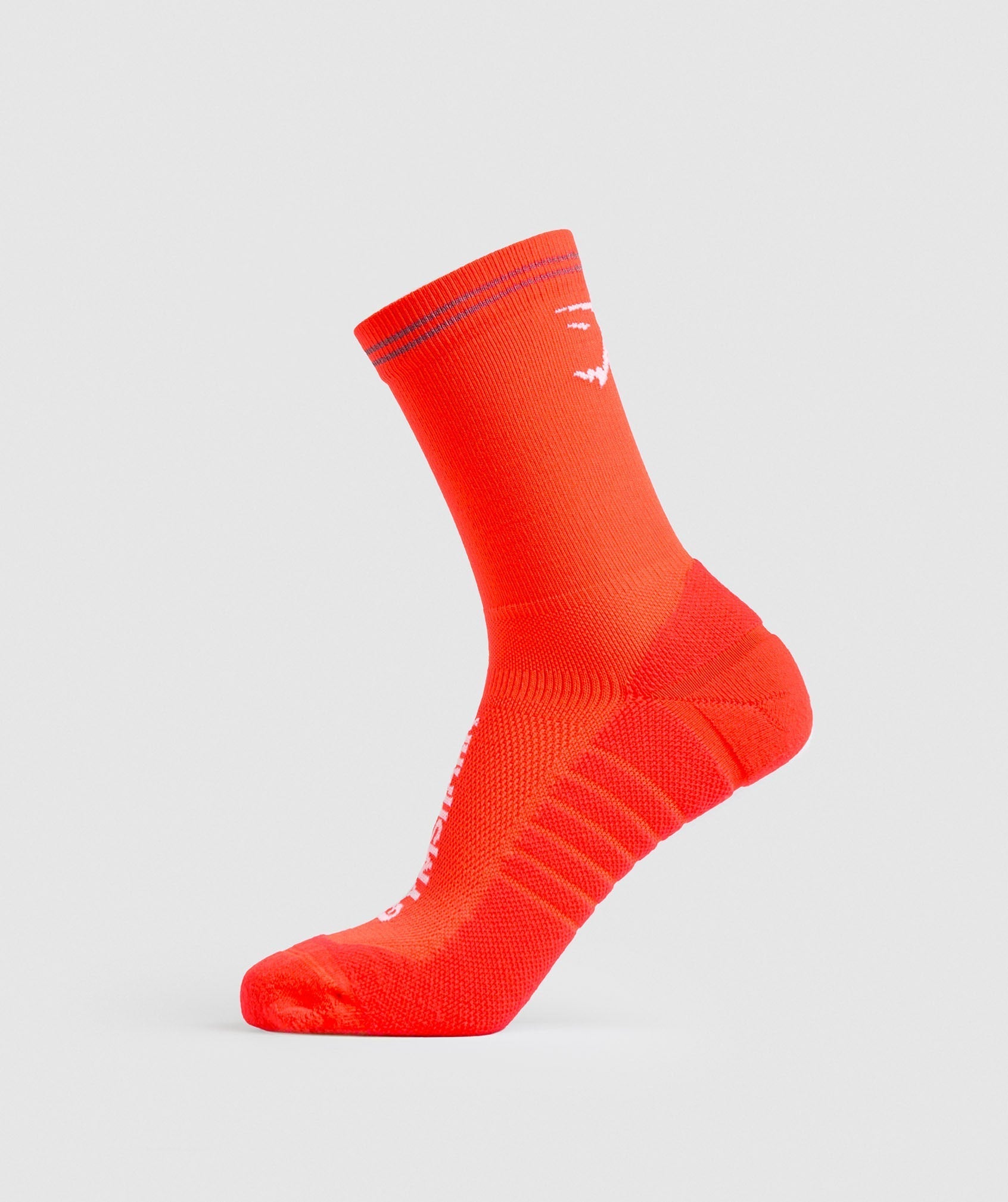 Gymshark Crew Running Socks - Energy Orange