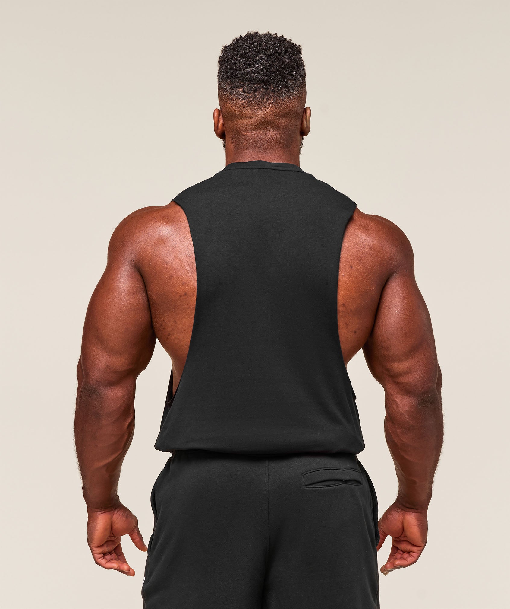 Gymshark Critical Drop Arm Tank - Black
