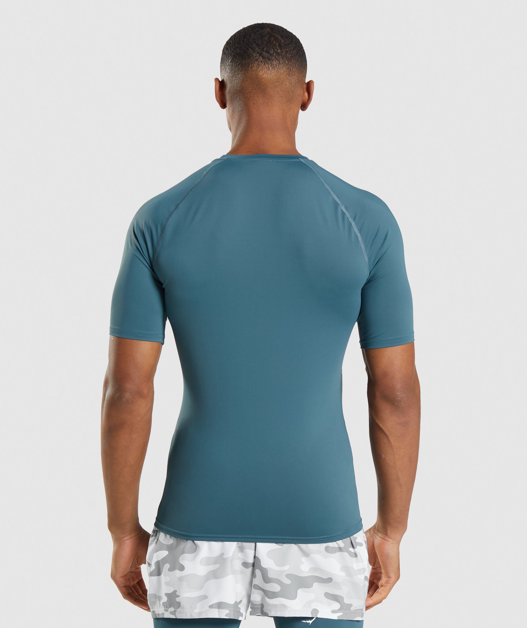 Gymshark Element Baselayer T-Shirt - Tuscan Teal