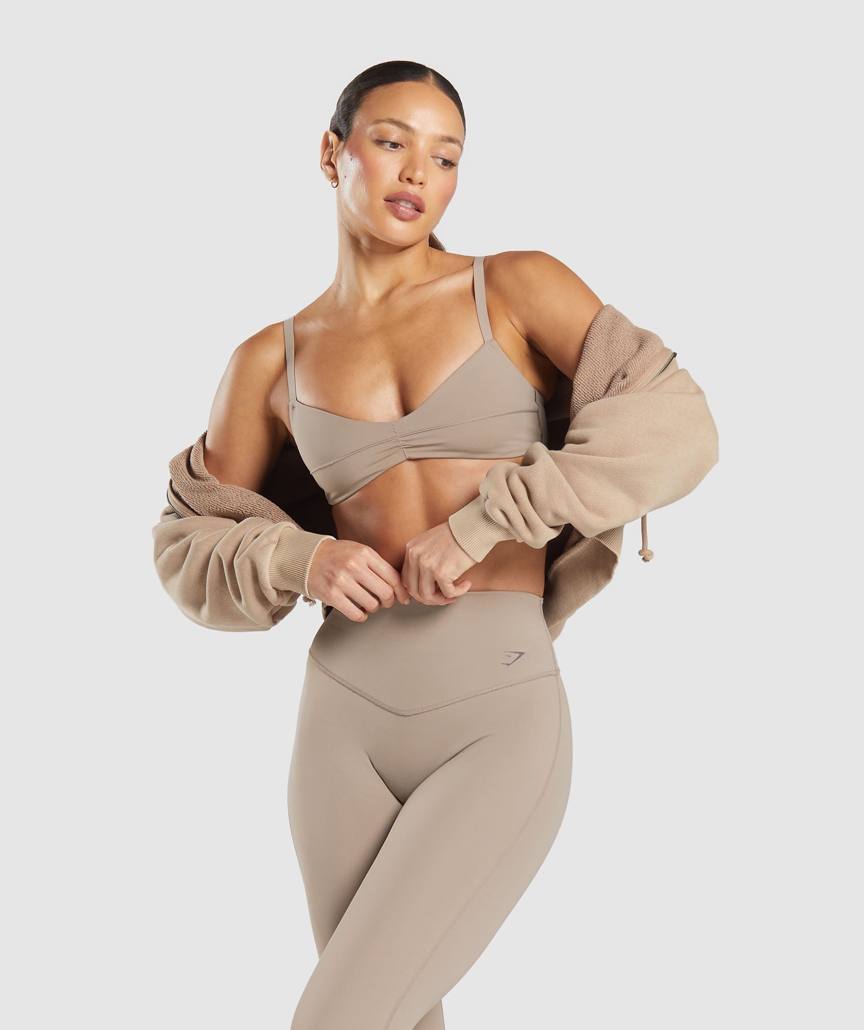 Gymshark Elevate Leggings 2.0 - Lifestyle Brown