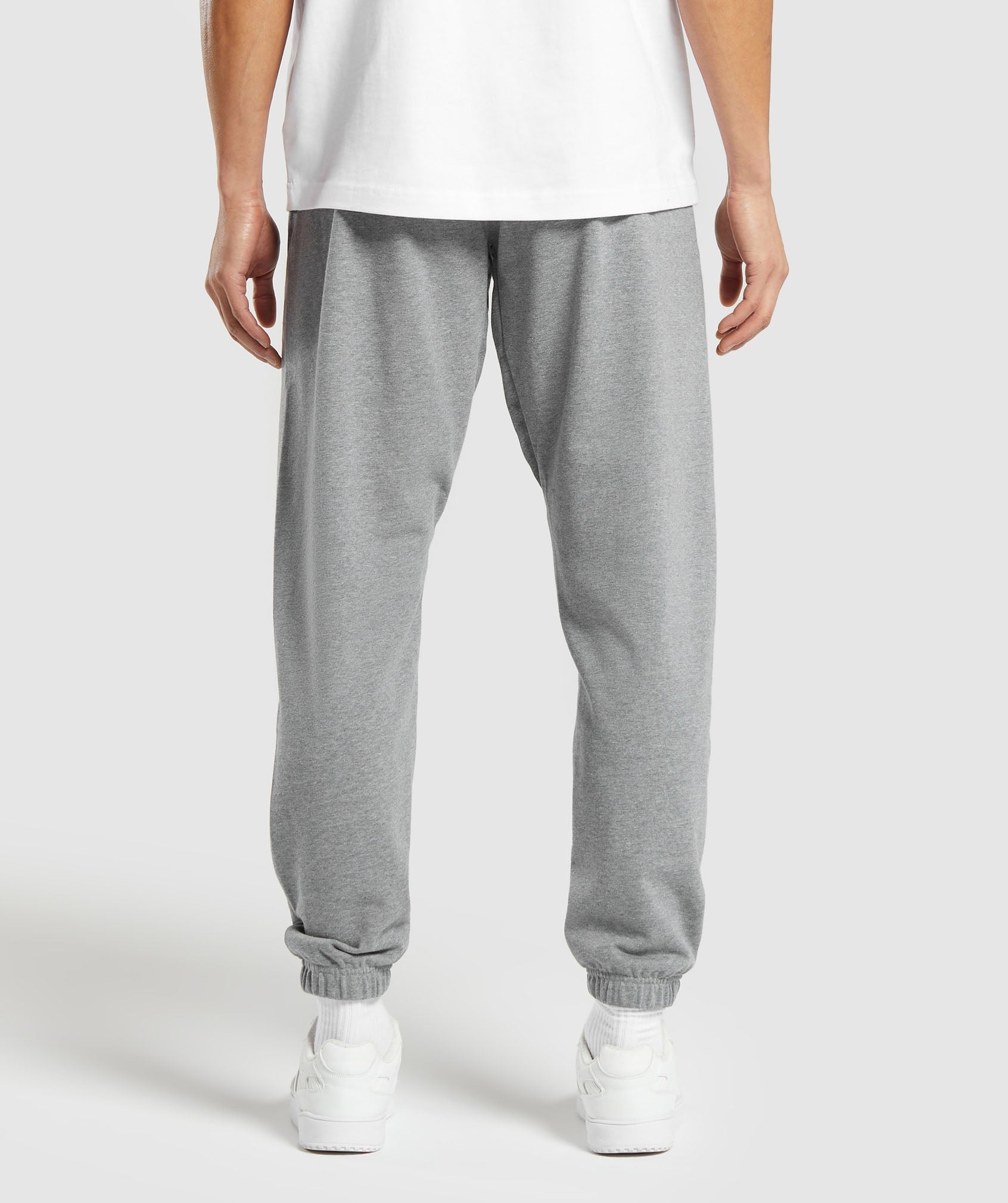 Gymshark Essential Oversized Joggers - Charcoal Grey Marl