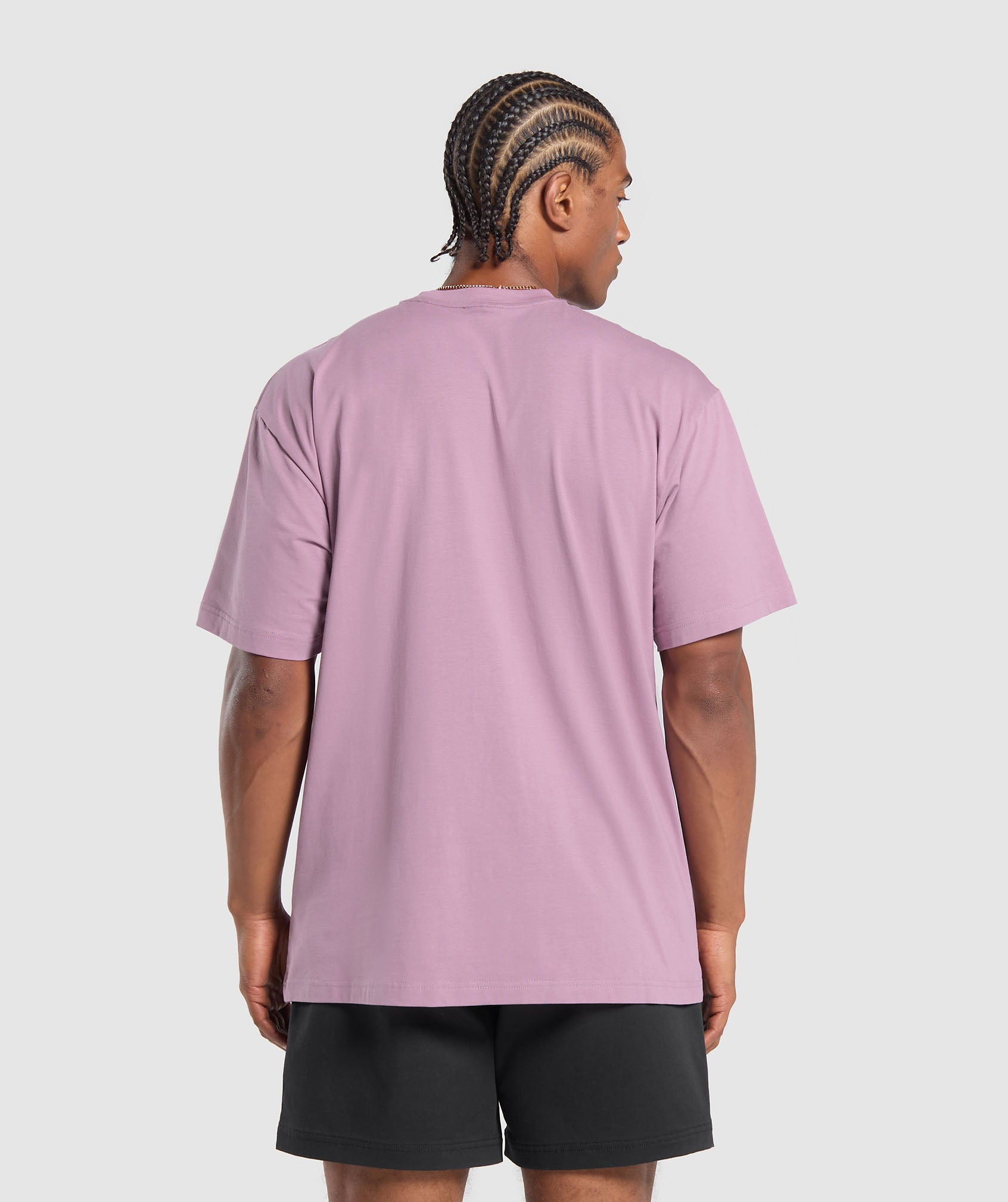 Gymshark Essential Oversized T-Shirt - Soft Purple