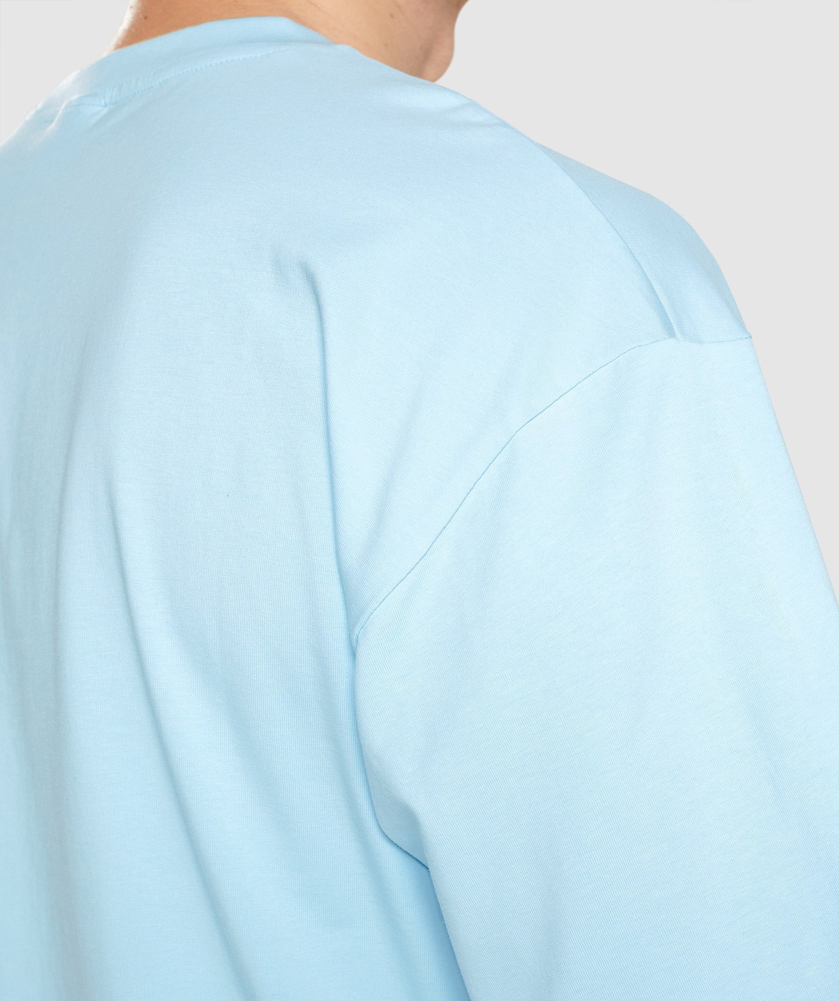 Gymshark Essential Oversized T-Shirt - Linen Blue