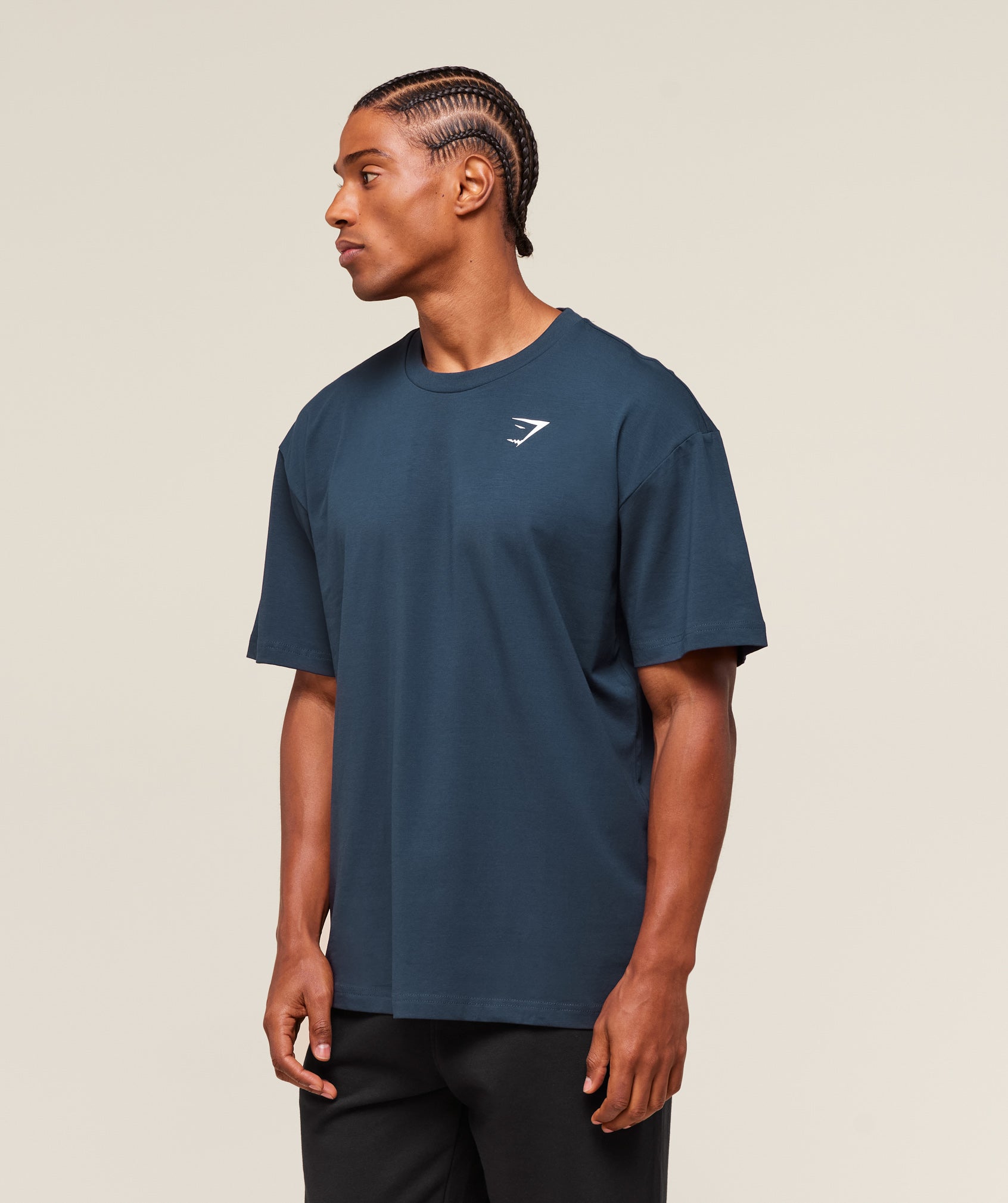 Gymshark Essential Oversized T-Shirt - Navy