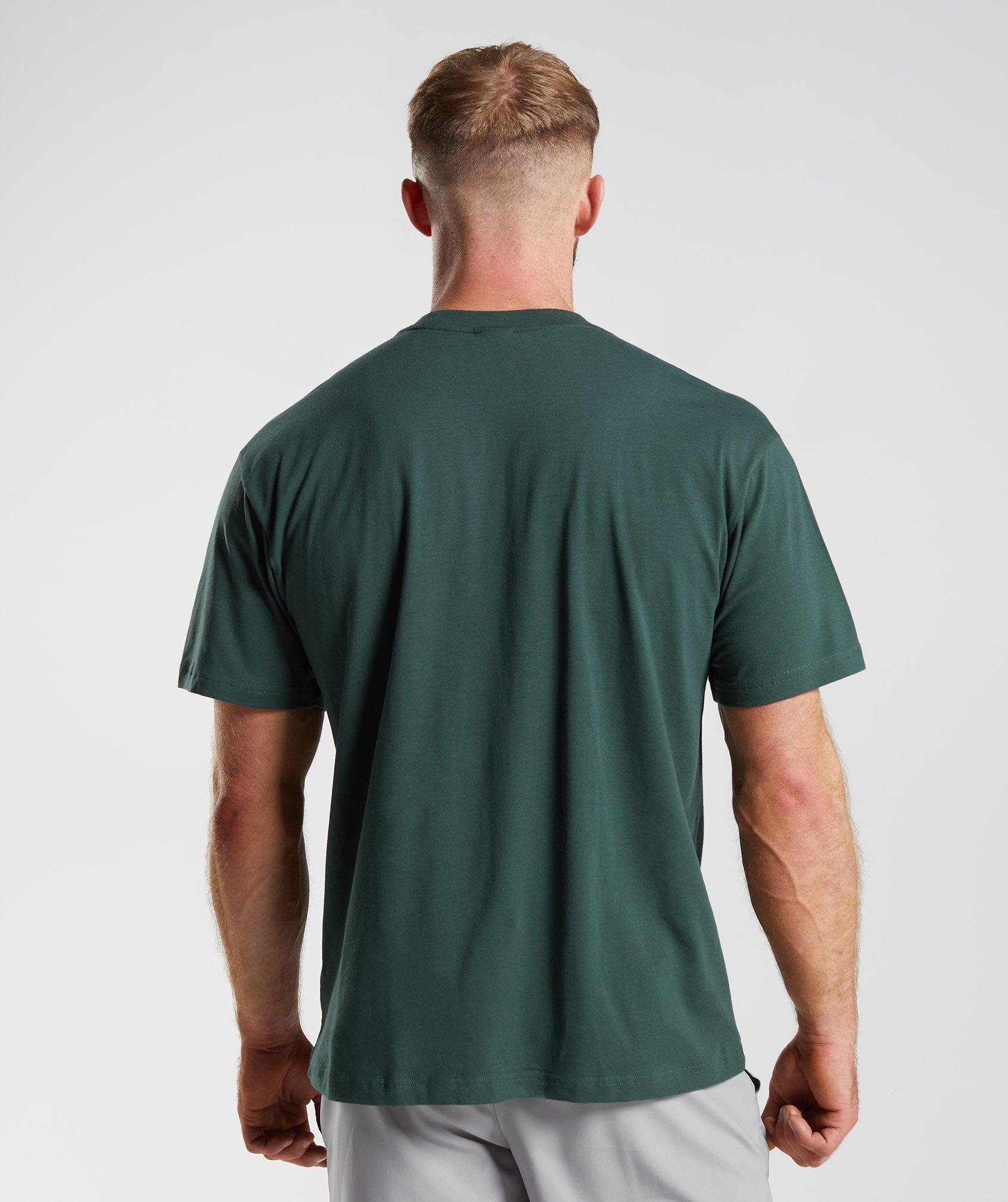 Gymshark Apollo Oversized T-Shirt - Obsidian Green
