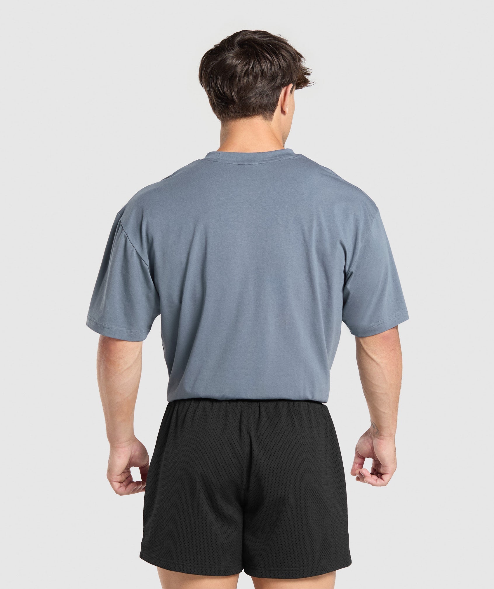 Gymshark Apollo Oversized T-Shirt - Iron Blue