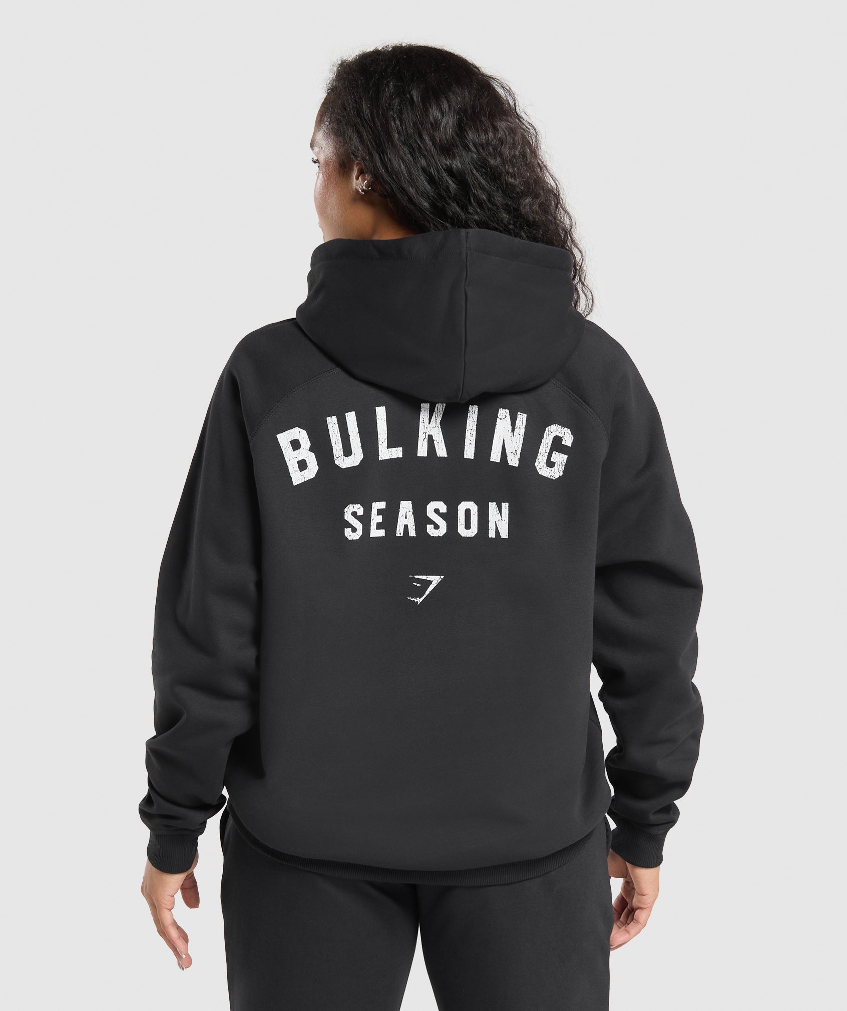 Gymshark Bulking Season Brushed Hoodie - Black