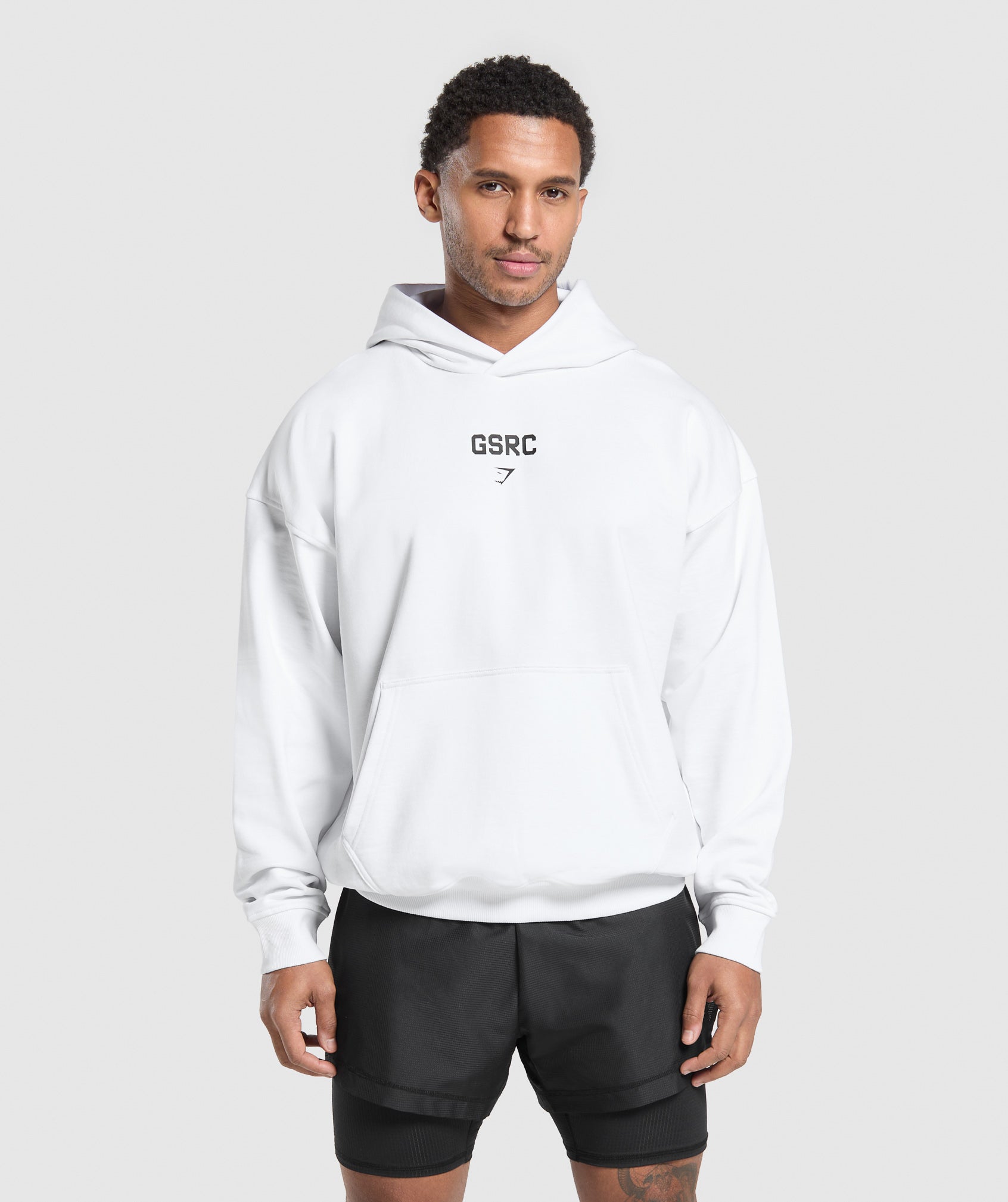Gymshark GSRC Hoodie - White