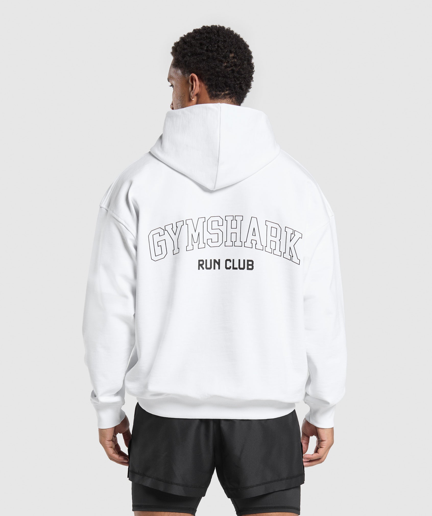 Gymshark GSRC Hoodie - White