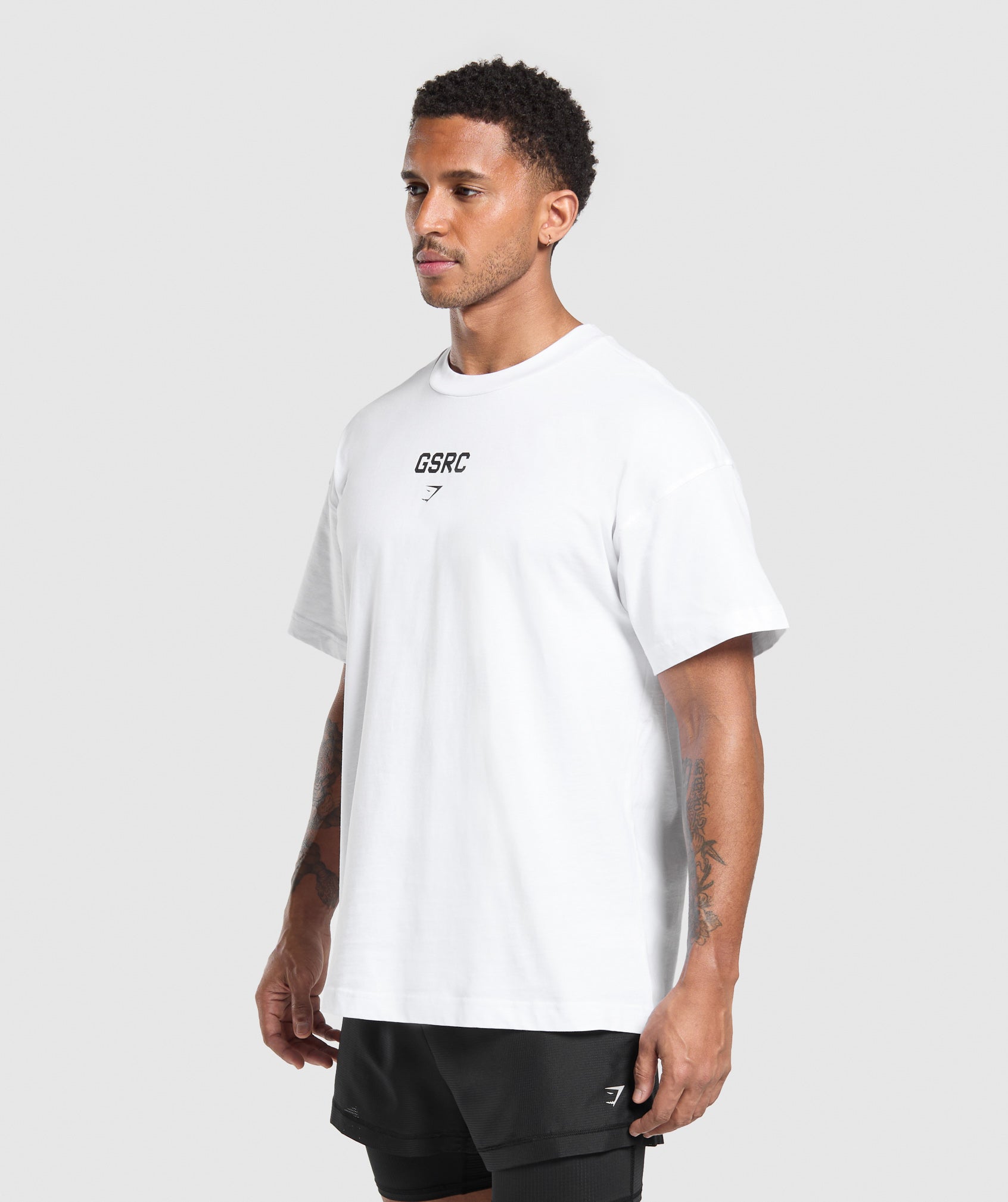 Gymshark GSRC T-Shirt - White