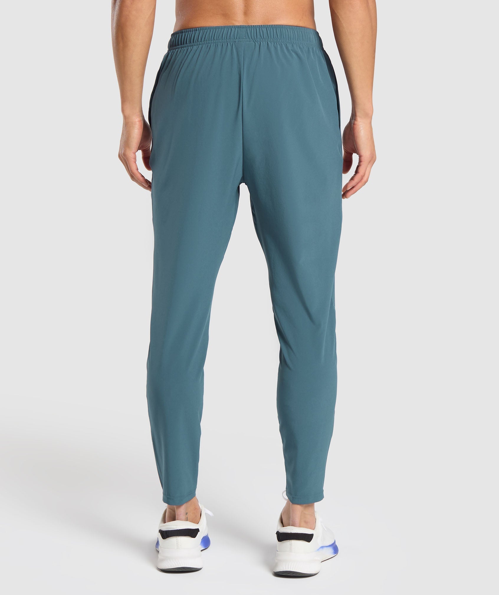 Script Woven Joggers - Cargo Blue