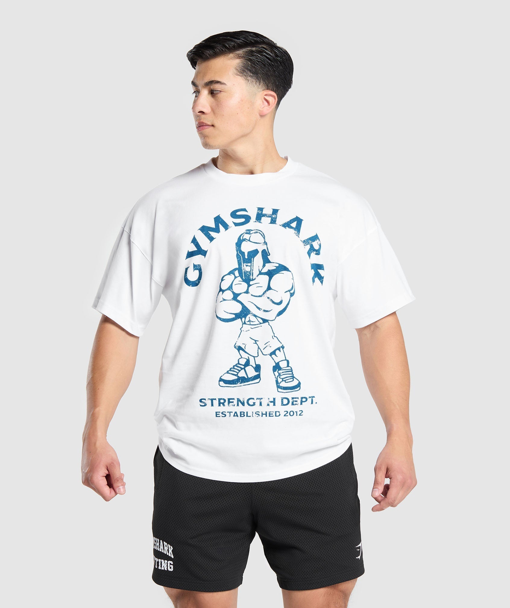 Gymshark Spartan T-Shirt - White