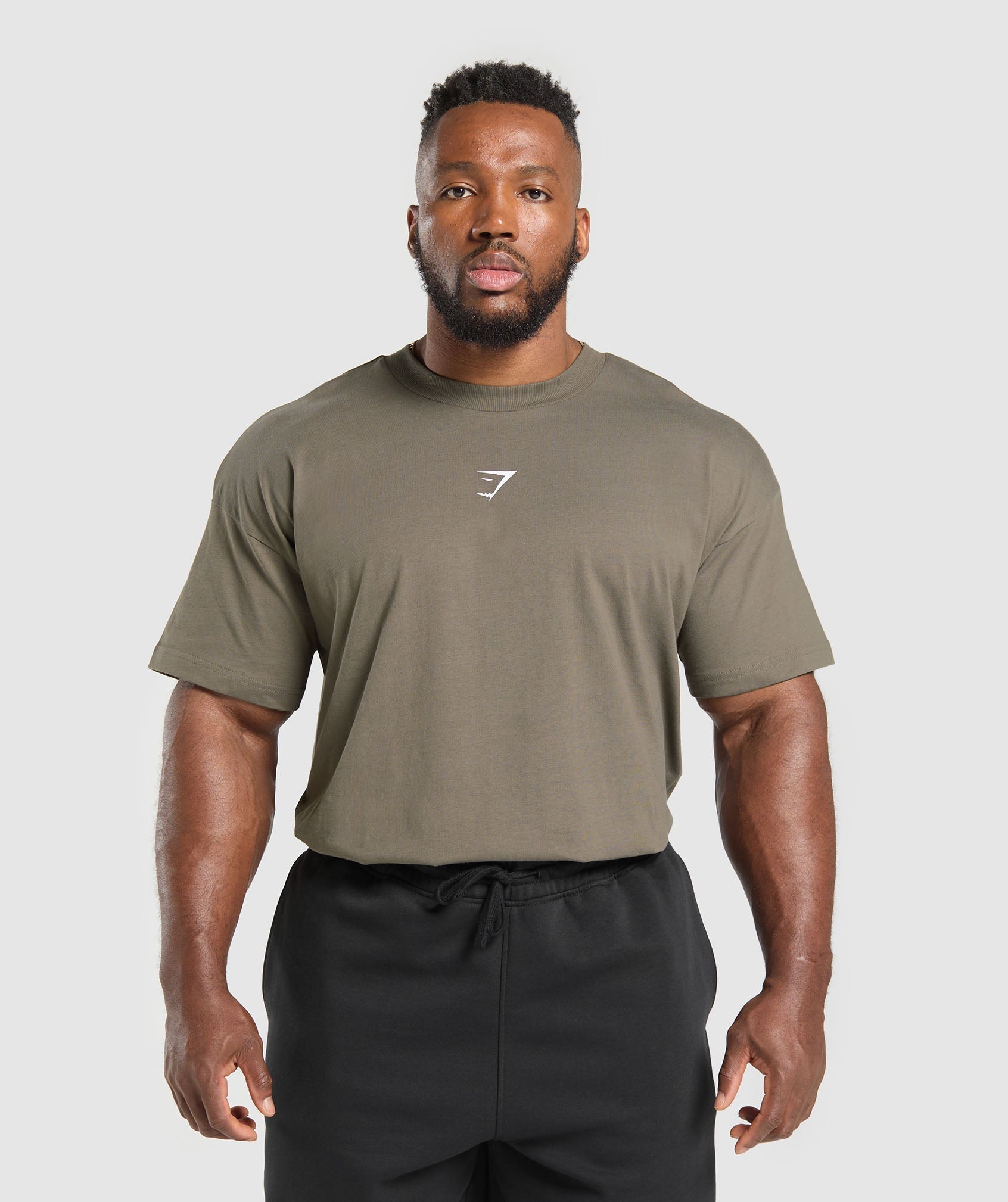 Gymshark Training Dept. T-Shirt - Camo Brown