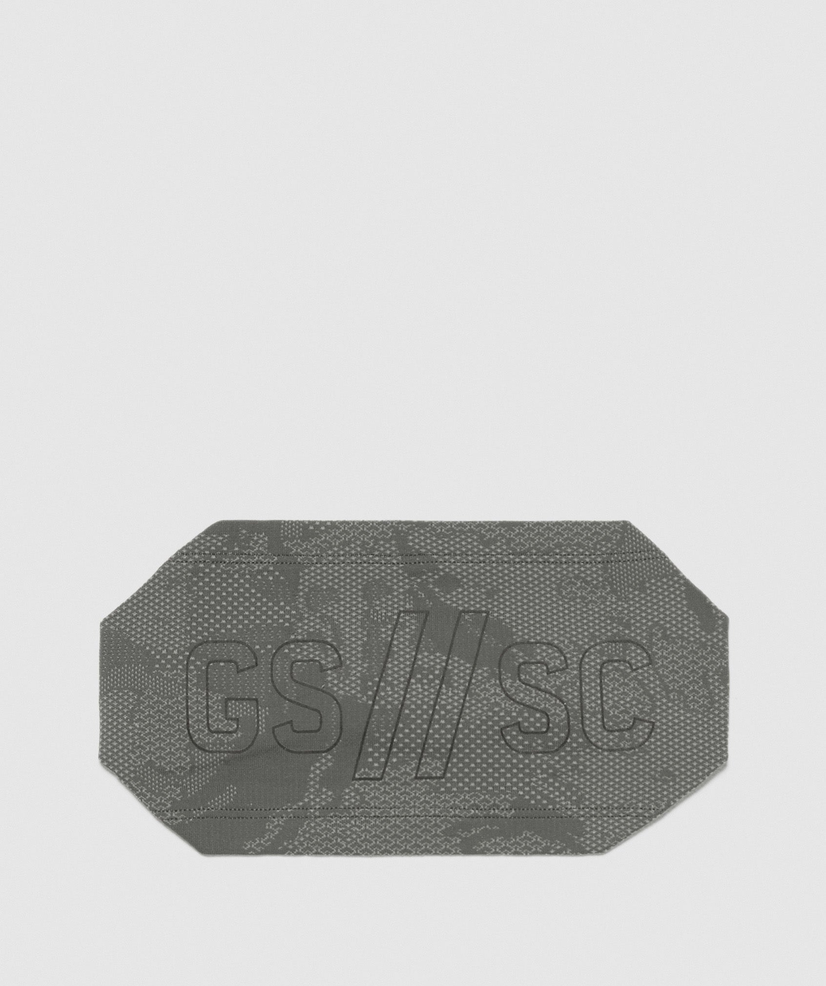 Gymshark//Steve Cook Headband - Charcoal Grey