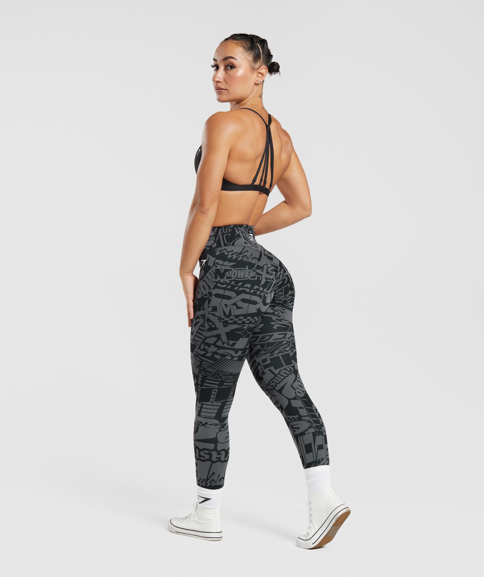 Power Regular Leggings - Dark Grey
