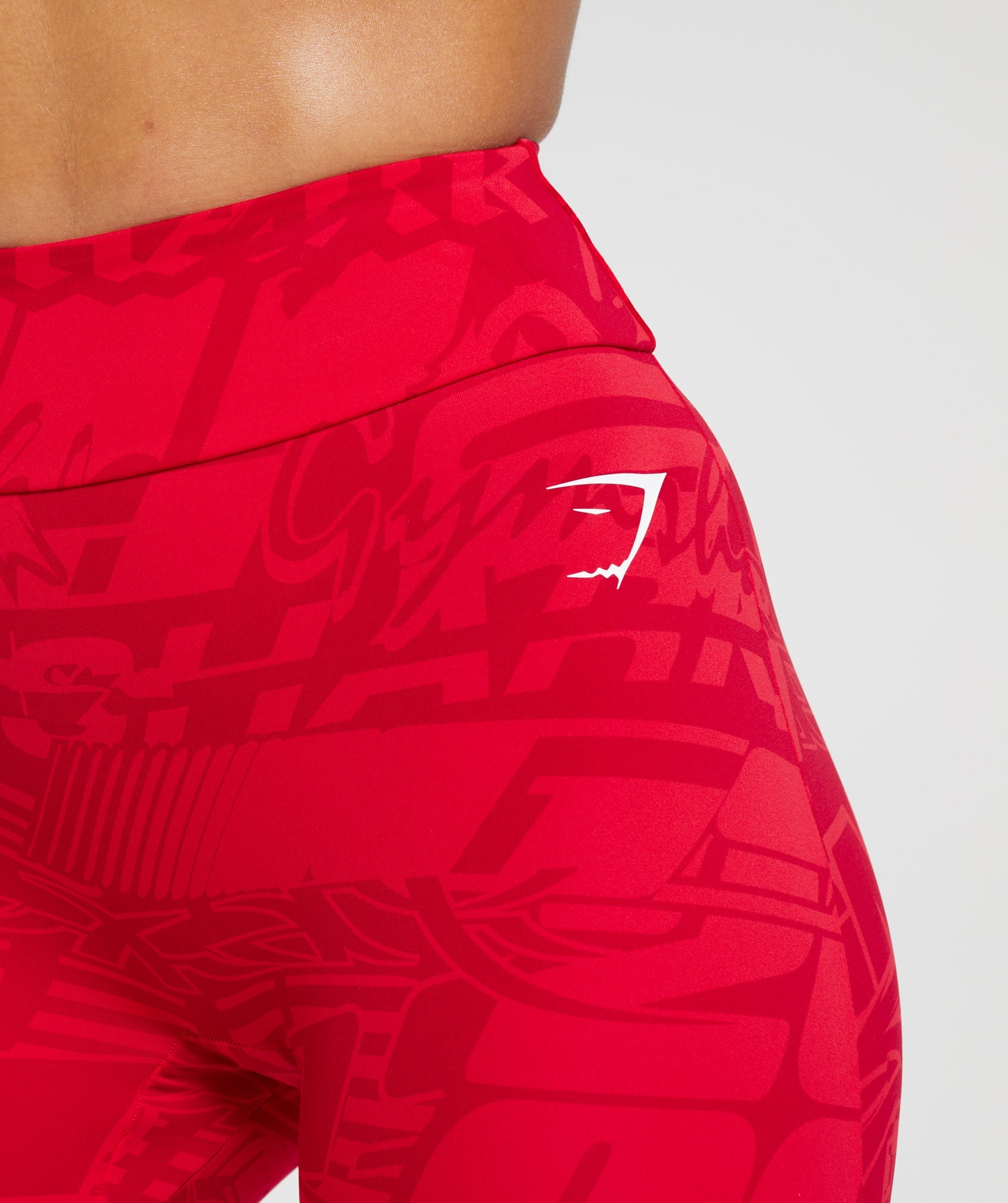Power Regular Leggings - Zesty Red