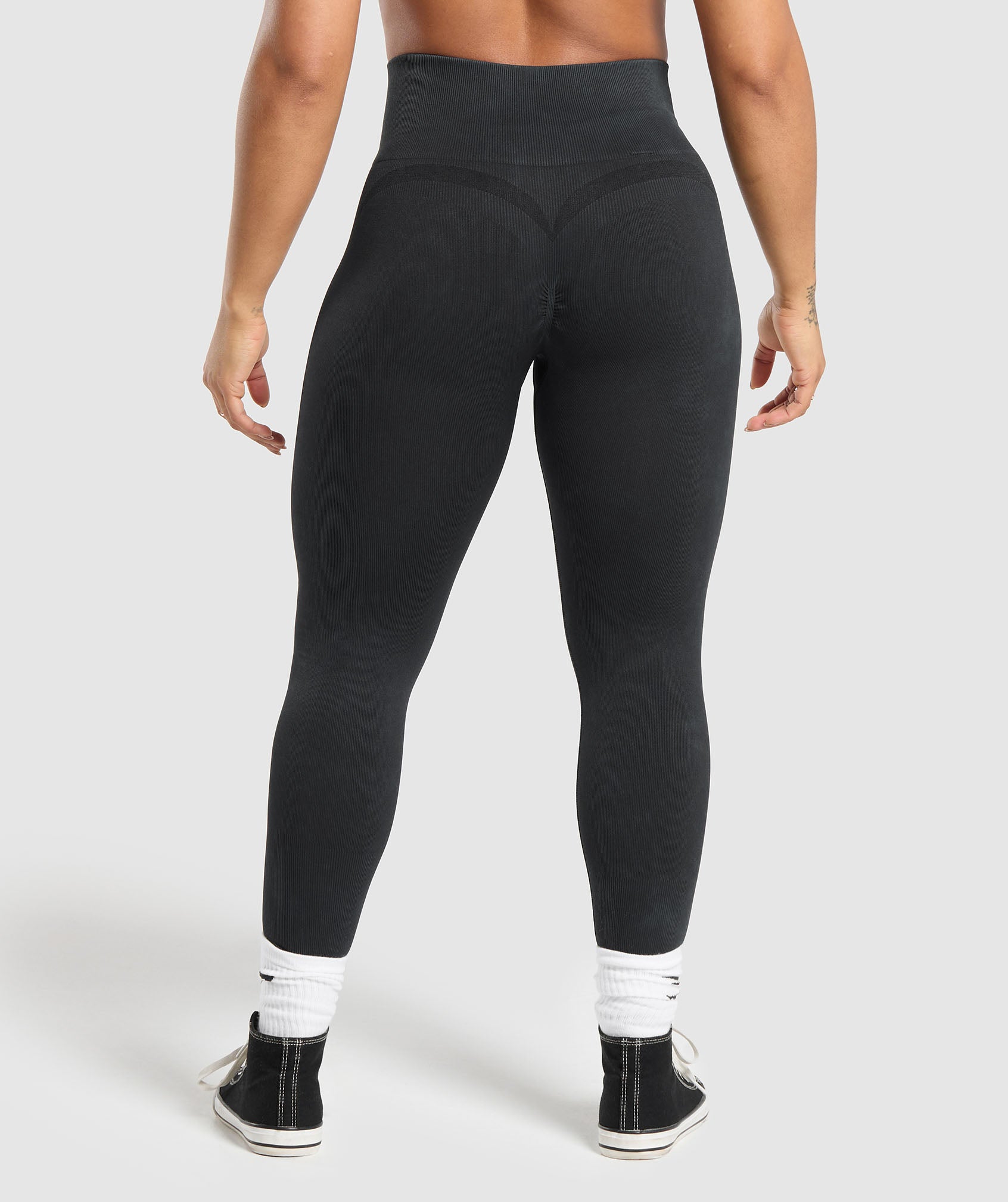 Gymshark Gains Seamless Leggings - Black