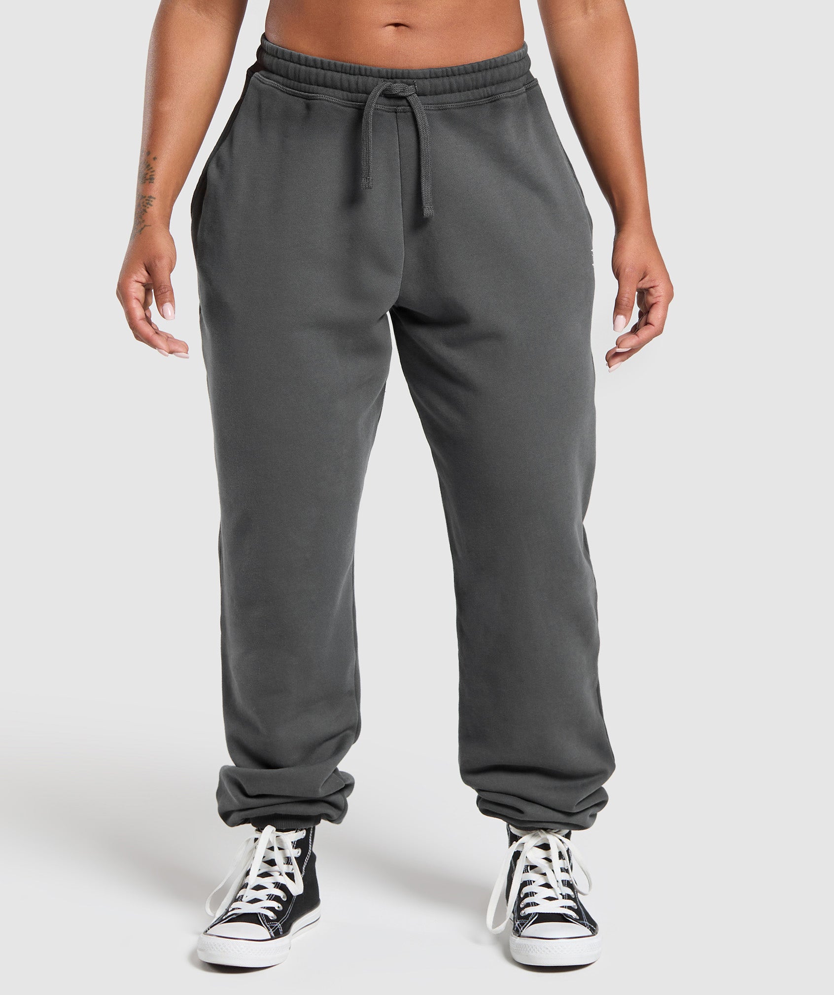 Gains Washed Loopback Joggers - Grey