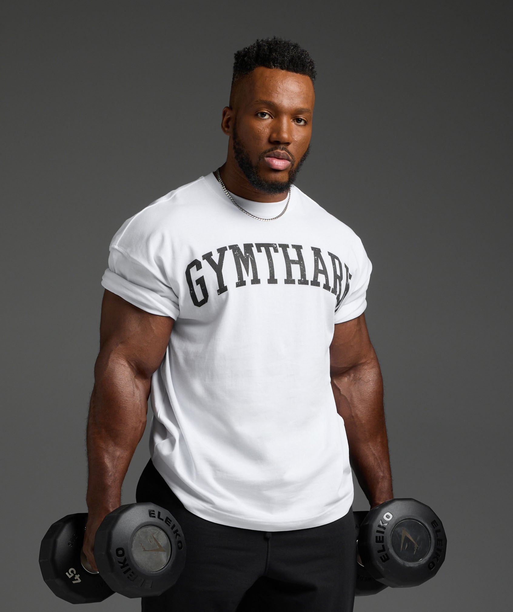 Gymshark CBUM Graphic T-Shirt - White