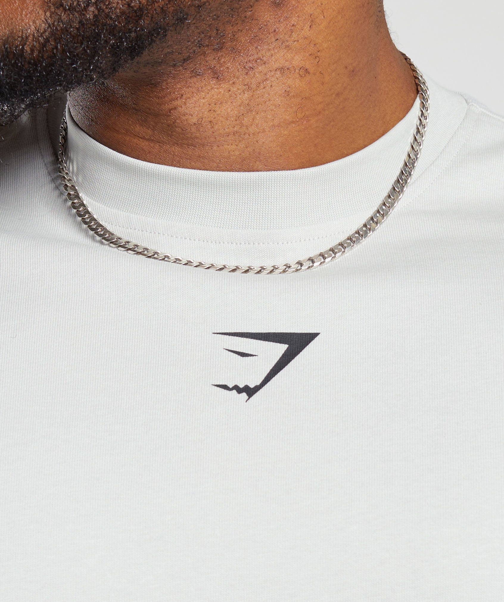 Gymshark Heavy Weight Graphic T-Shirt - Metal Grey