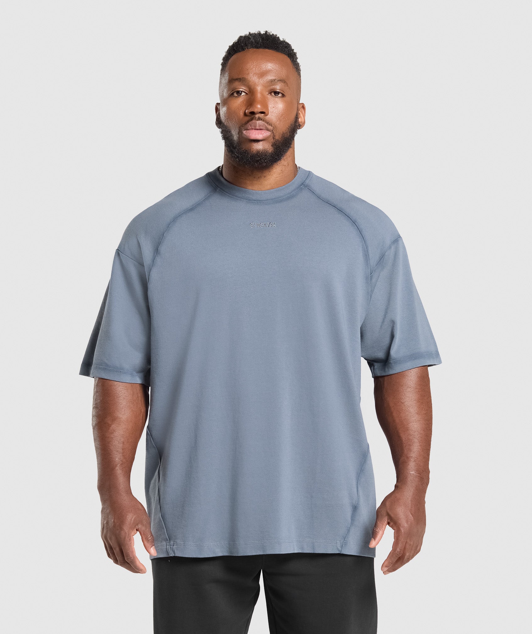 Gymshark Heavyweight T-Shirt - Iron Blue