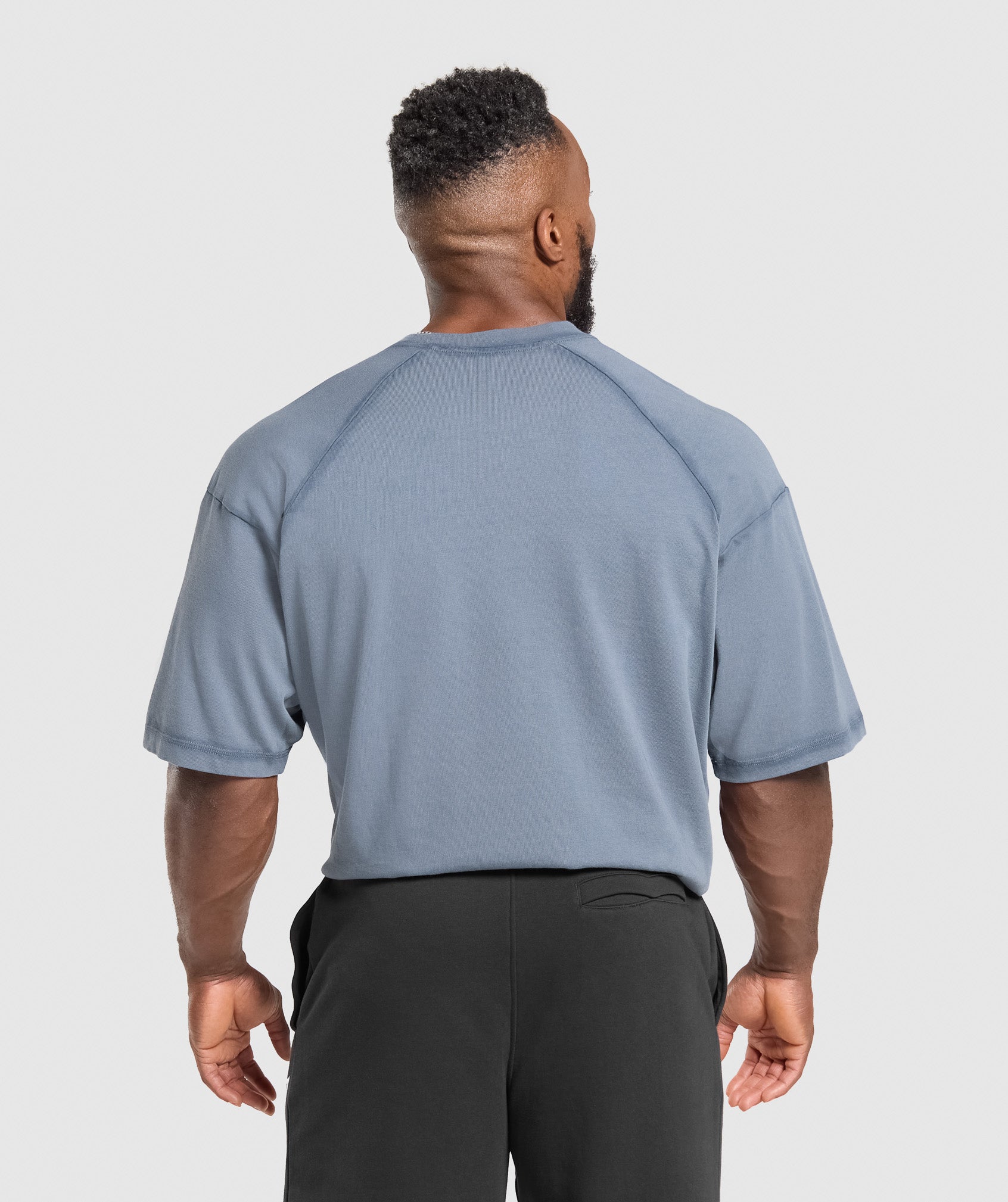 Gymshark Heavyweight T-Shirt - Iron Blue