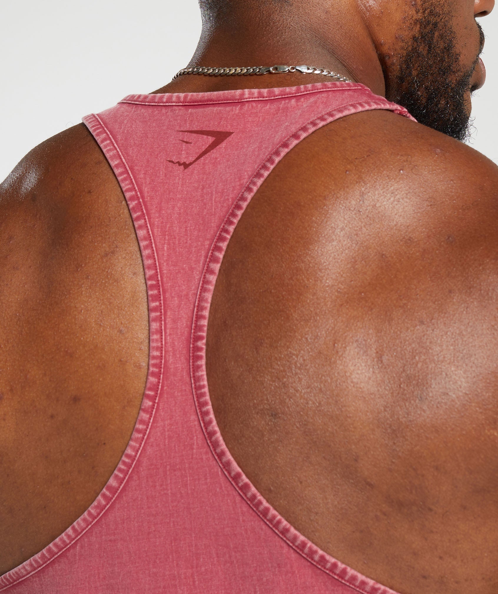 Gymshark Heritage Washed Stringer - Vintage Pink