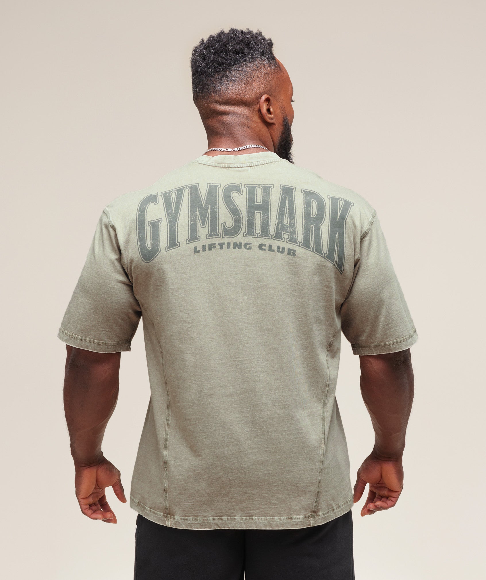 Gymshark Heritage Washed T-Shirt - Stone Grey