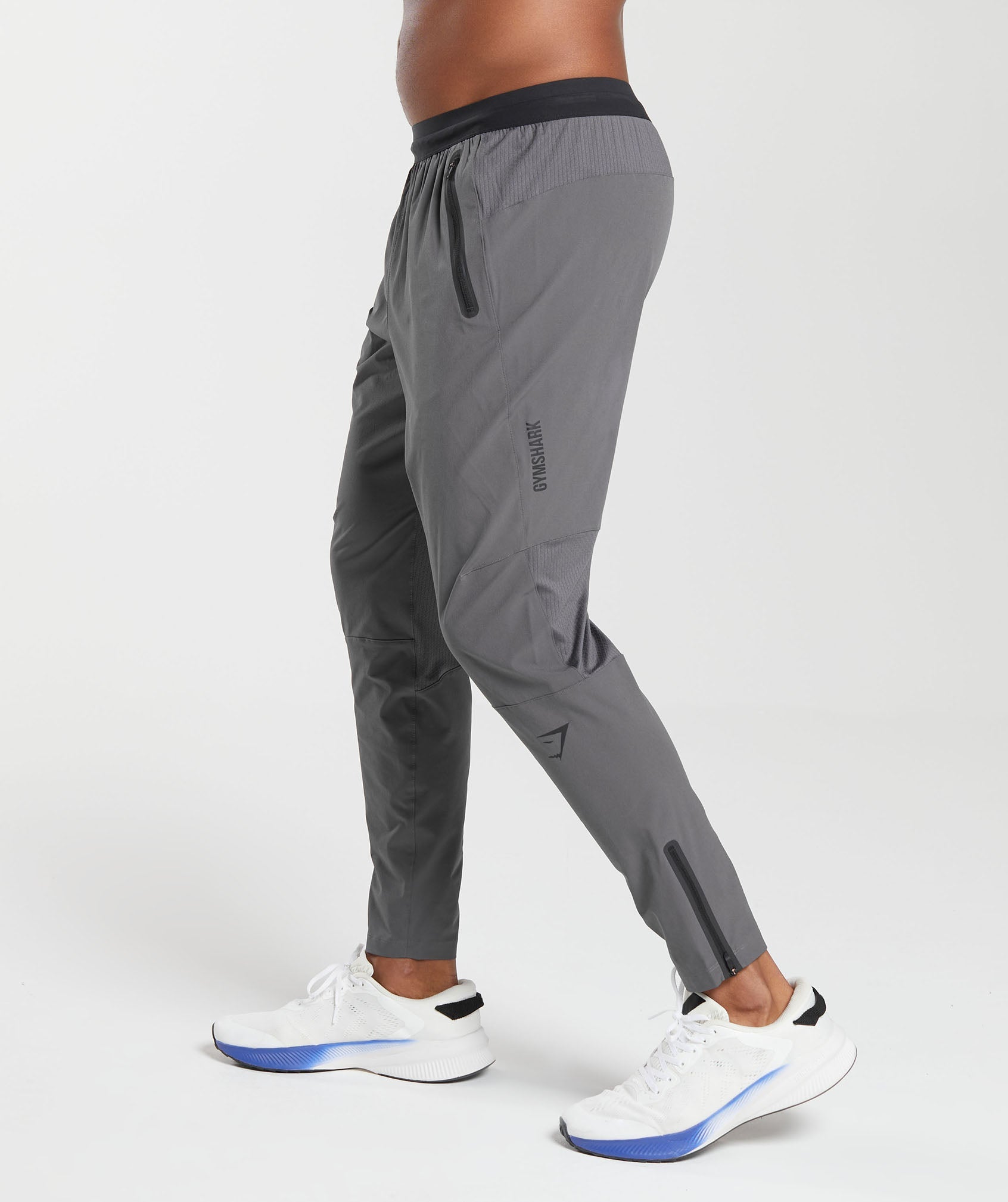 Gymshark Hybrid Woven Joggers - Silhouette Grey